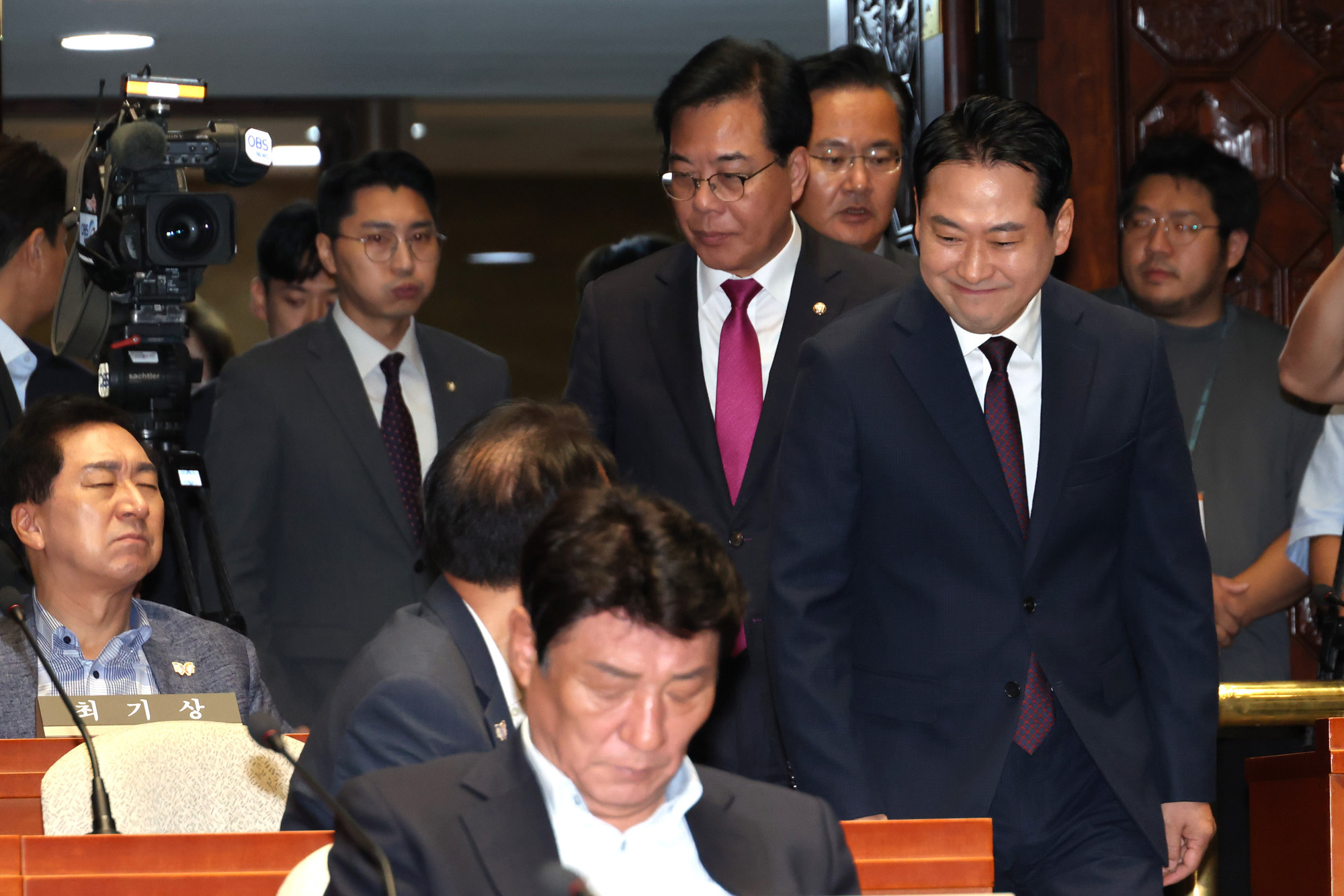 정치;국회;국민의힘 의원총회;장동혁