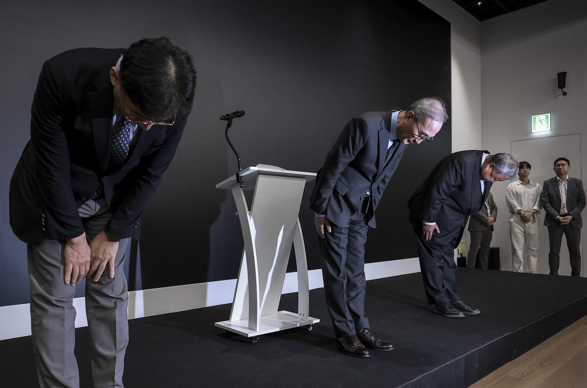 KT빌딩 본사 소액결제 사과