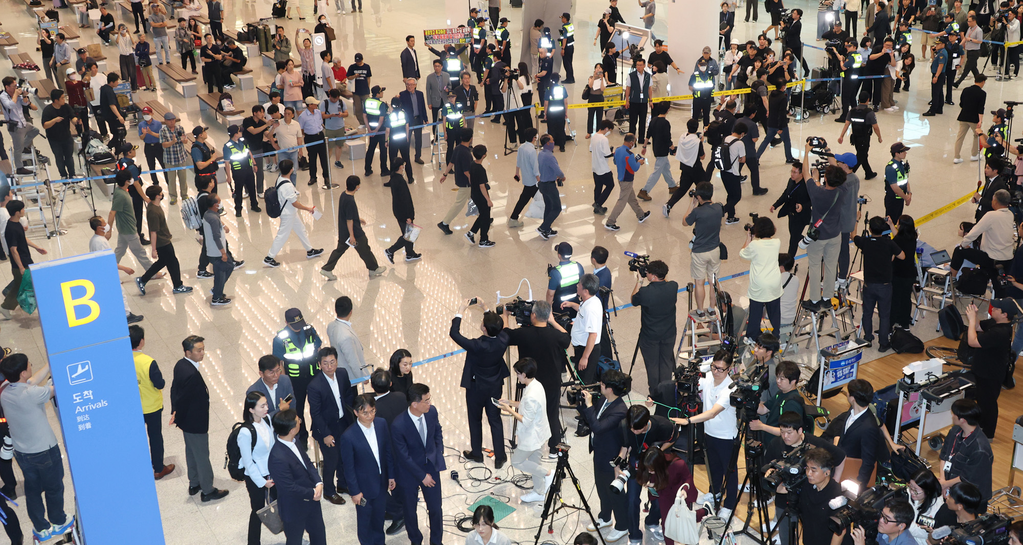 미국;포크스턴;이민세관단속국;구금시설;석방;현대차;LG에너지솔루션;배터리공장;구금한국인석방;인천공항;아틀란타