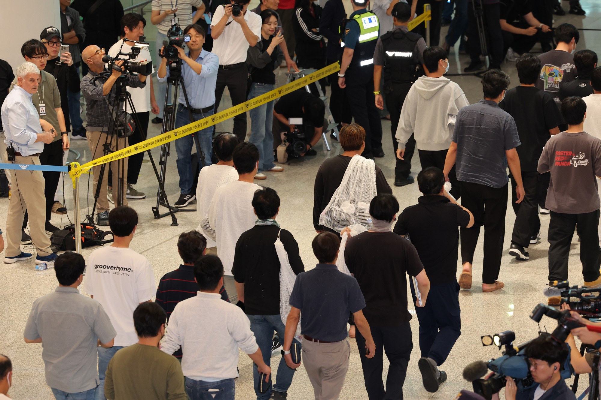 미국;포크스턴;이민세관단속국;구금시설;석방;현대차;LG에너지솔루션;배터리공장;구금한국인석방;인천공항;아틀란타