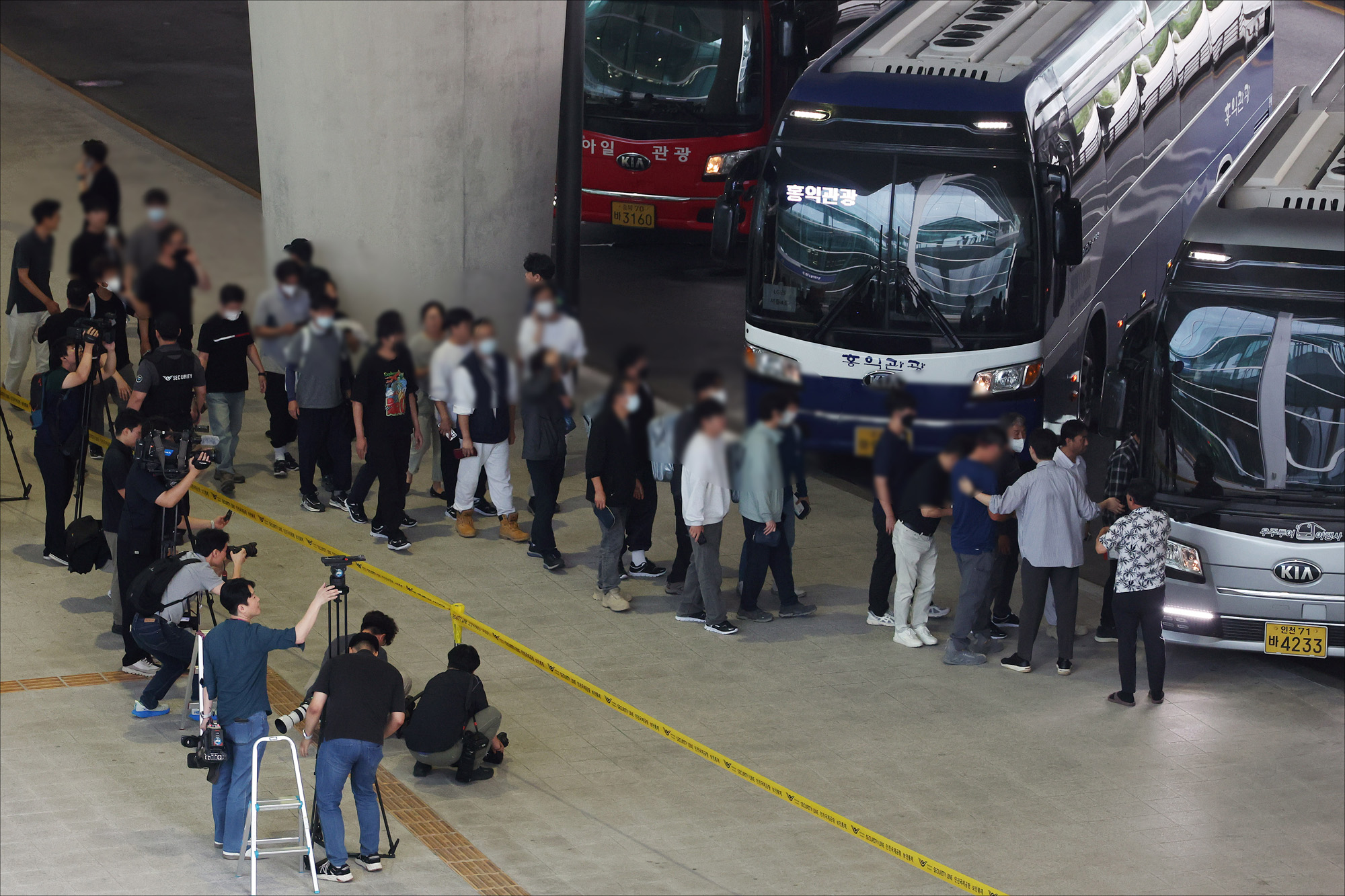 미국;포크스턴;이민세관단속국;구금시설;석방;현대차;LG에너지솔루션;배터리공장;구금한국인석방;인천공항;아틀란타