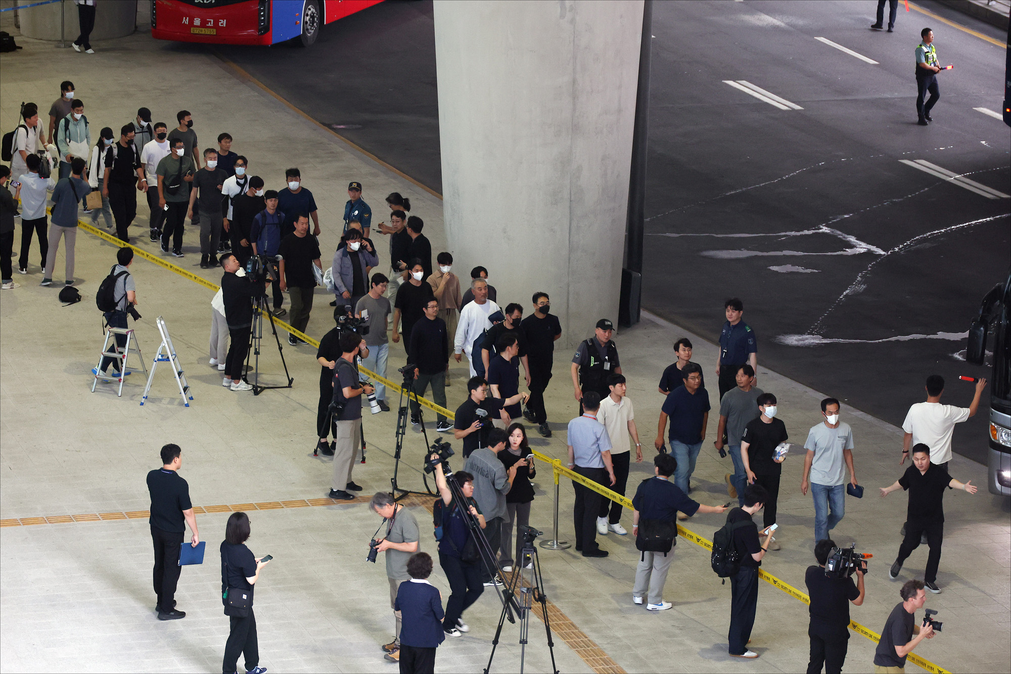 미국;포크스턴;이민세관단속국;구금시설;석방;현대차;LG에너지솔루션;배터리공장;구금한국인석방;인천공항;아틀란타