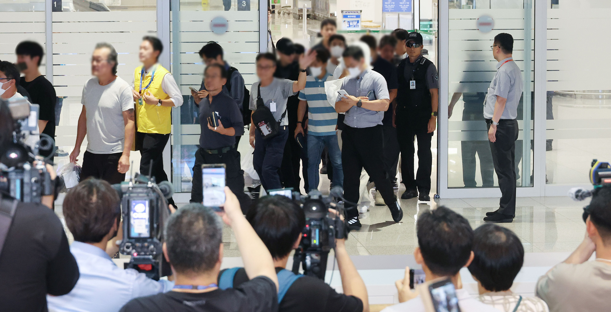 미국;포크스턴;이민세관단속국;구금시설;석방;현대차;LG에너지솔루션;배터리공장;구금한국인석방;인천공항;아틀란타