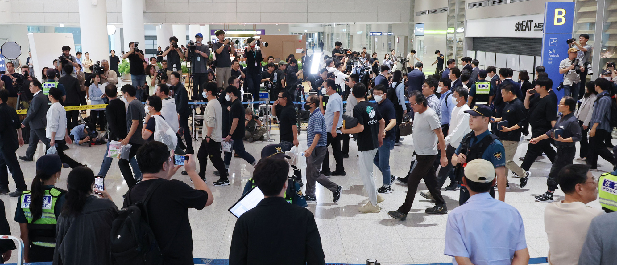 미국;포크스턴;이민세관단속국;구금시설;석방;현대차;LG에너지솔루션;배터리공장;구금한국인석방;인천공항;아틀란타