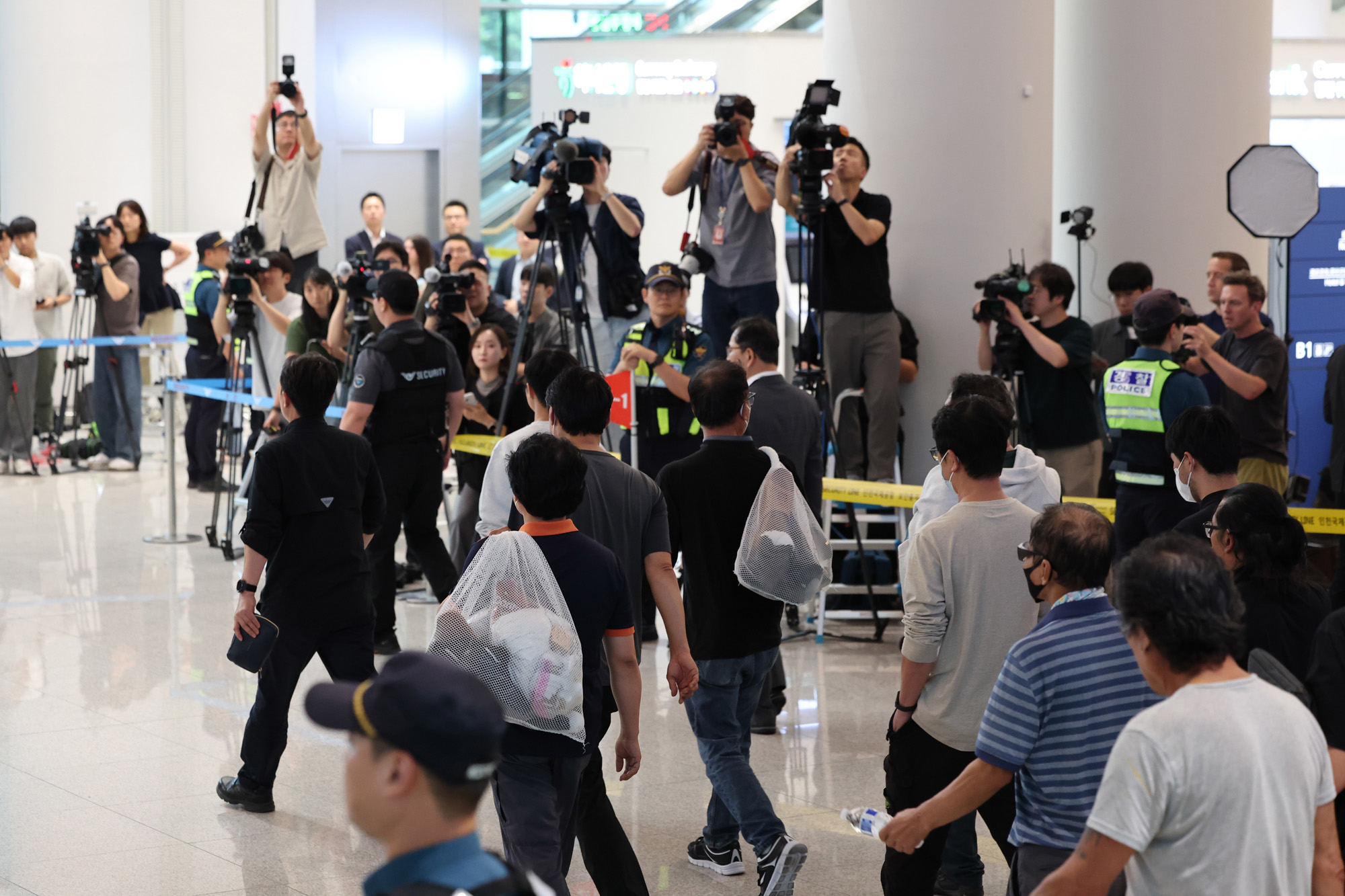 미국;포크스턴;이민세관단속국;구금시설;석방;현대차;LG에너지솔루션;배터리공장;구금한국인석방;인천공항;아틀란타