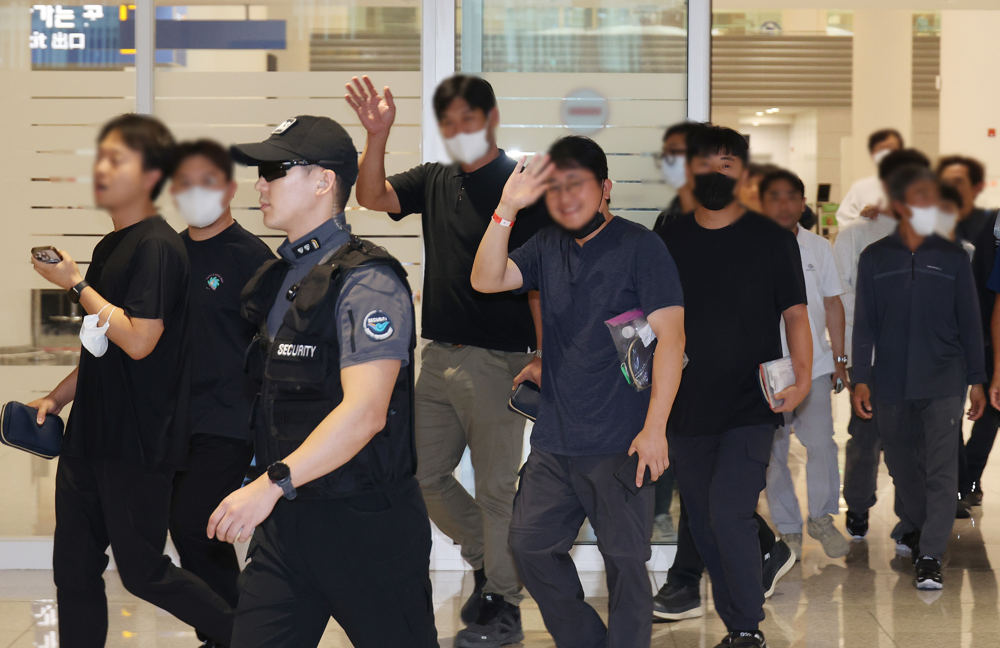 미국;포크스턴;이민세관단속국;구금시설;석방;현대차;LG에너지솔루션;배터리공장;구금한국인석방;인천공항;아틀란타