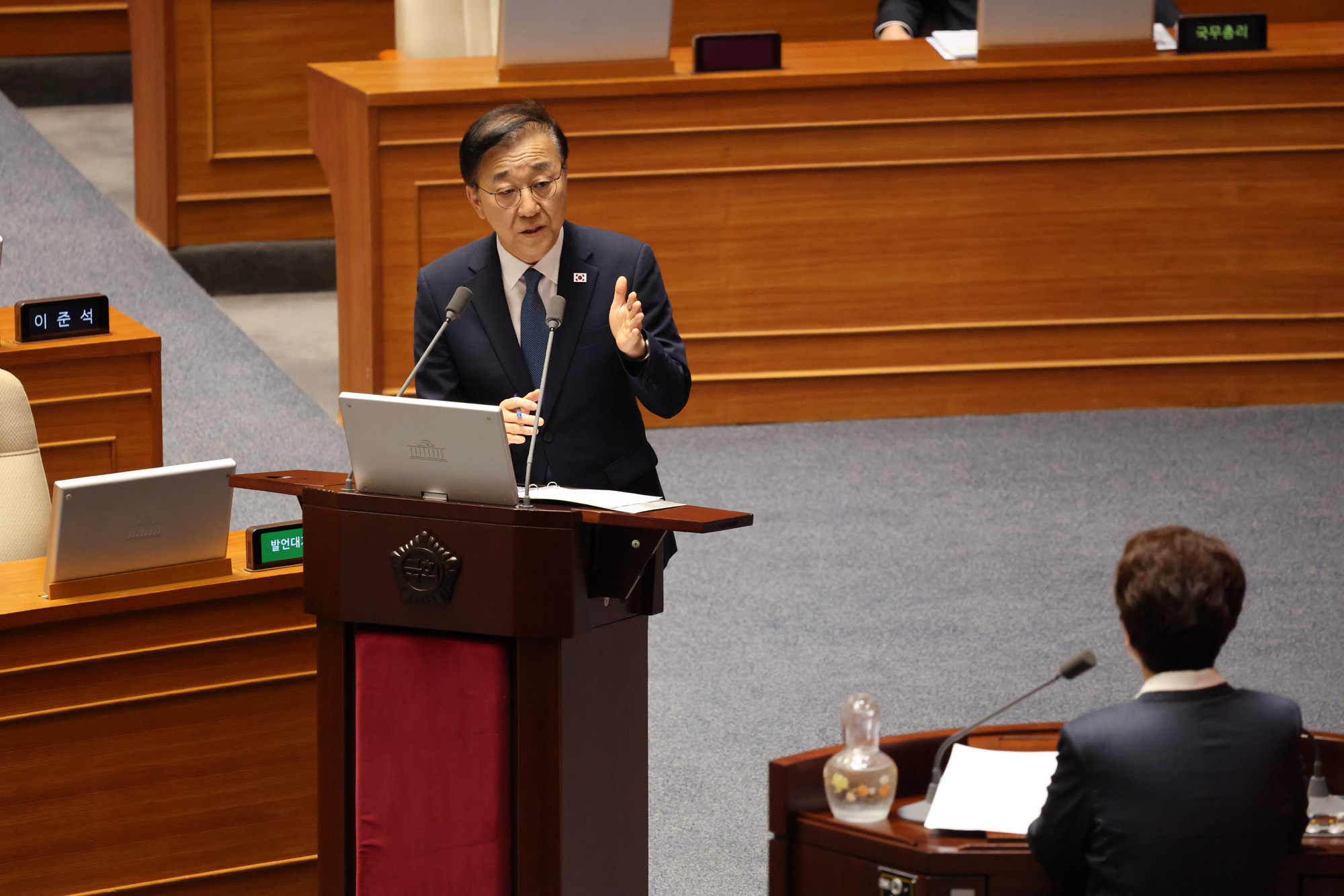 정치;국회;본회의;대정부질문;김윤덕 국토교통부장관