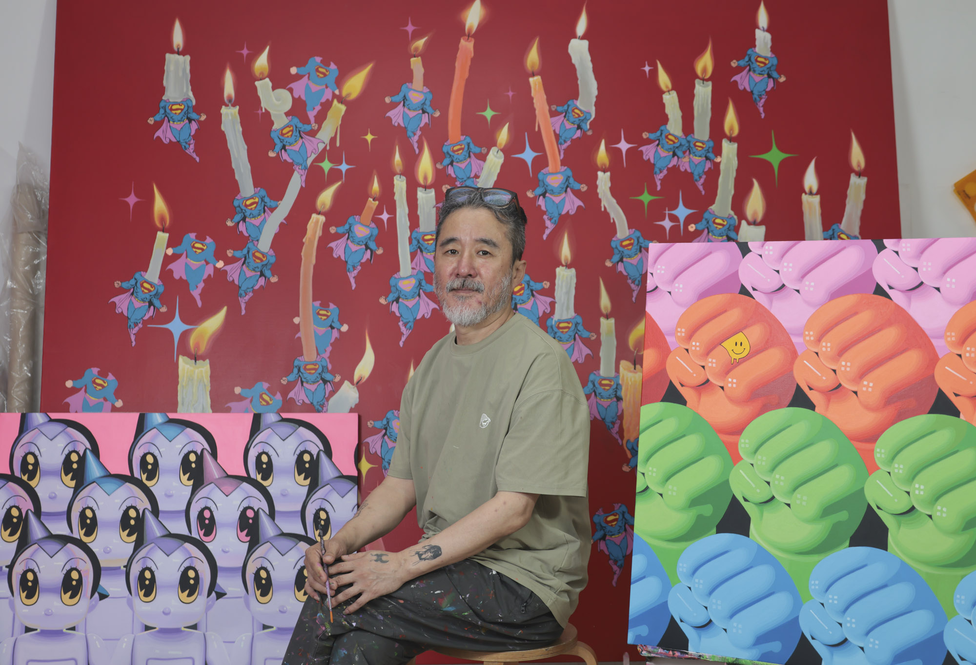 김인;김인작가;화가;아티스트;그림;한국미슬응원프로젝트;화가의방