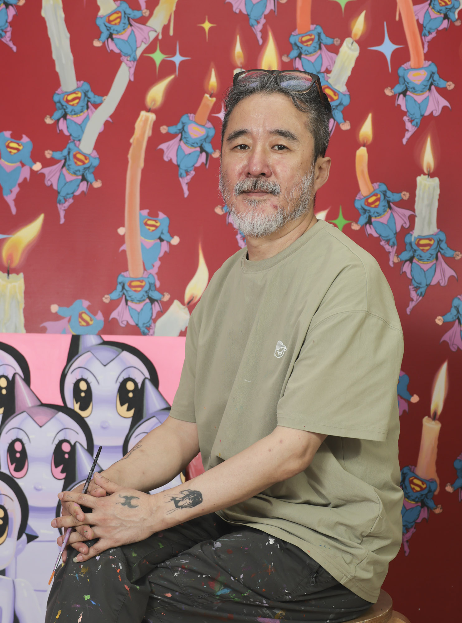 김인;김인작가;화가;아티스트;그림;한국미슬응원프로젝트;화가의방