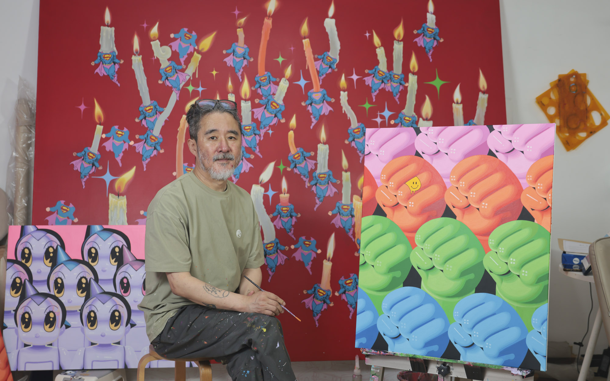 김인;김인작가;화가;아티스트;그림;한국미슬응원프로젝트;화가의방