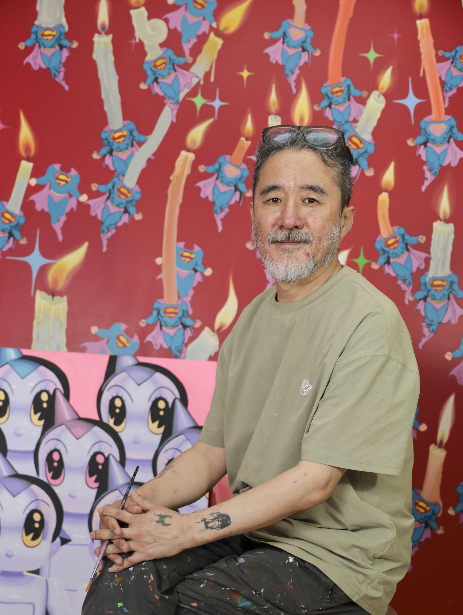 김인;김인작가;화가;아티스트;그림;한국미슬응원프로젝트;화가의방