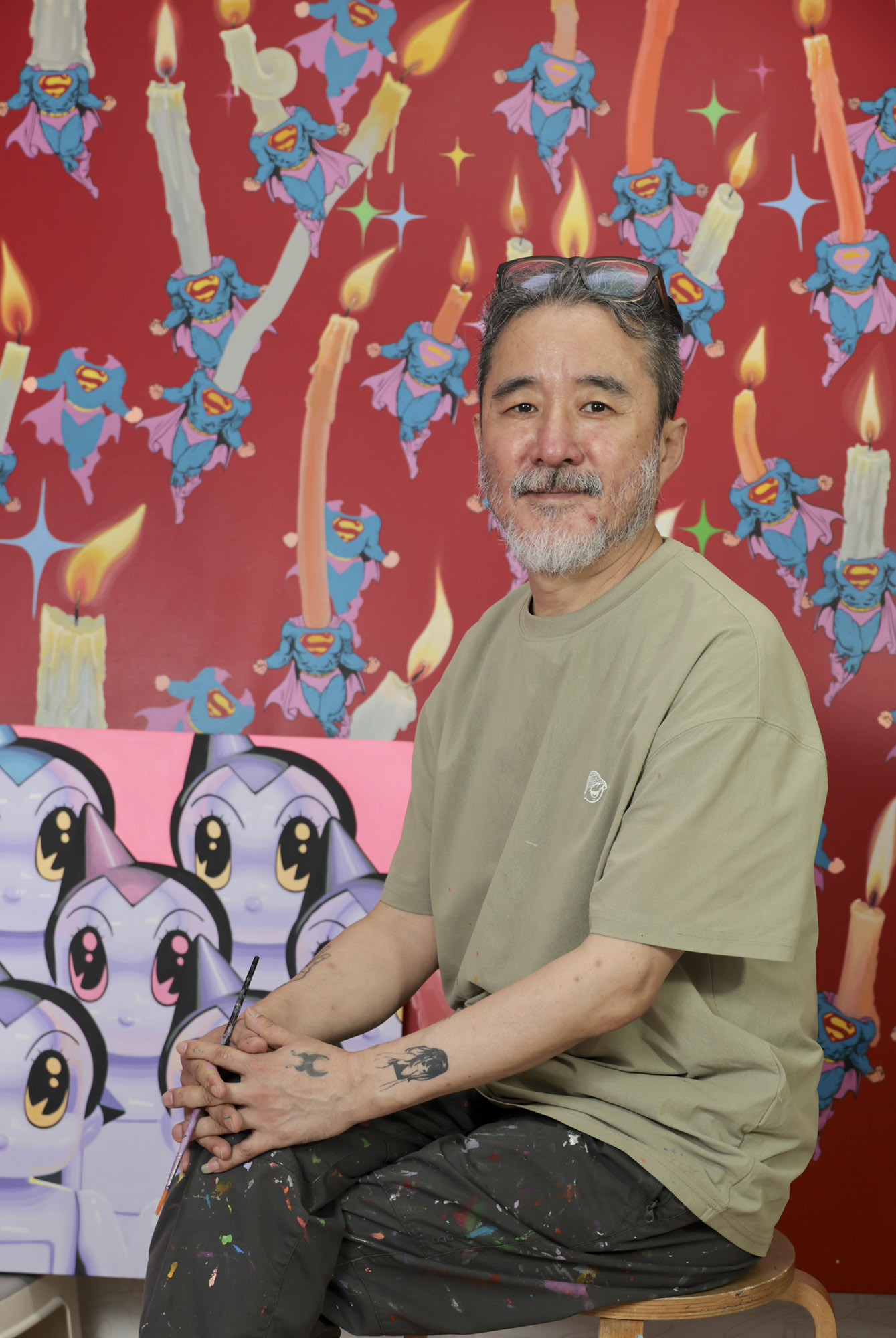 김인;김인작가;화가;아티스트;그림;한국미슬응원프로젝트;화가의방