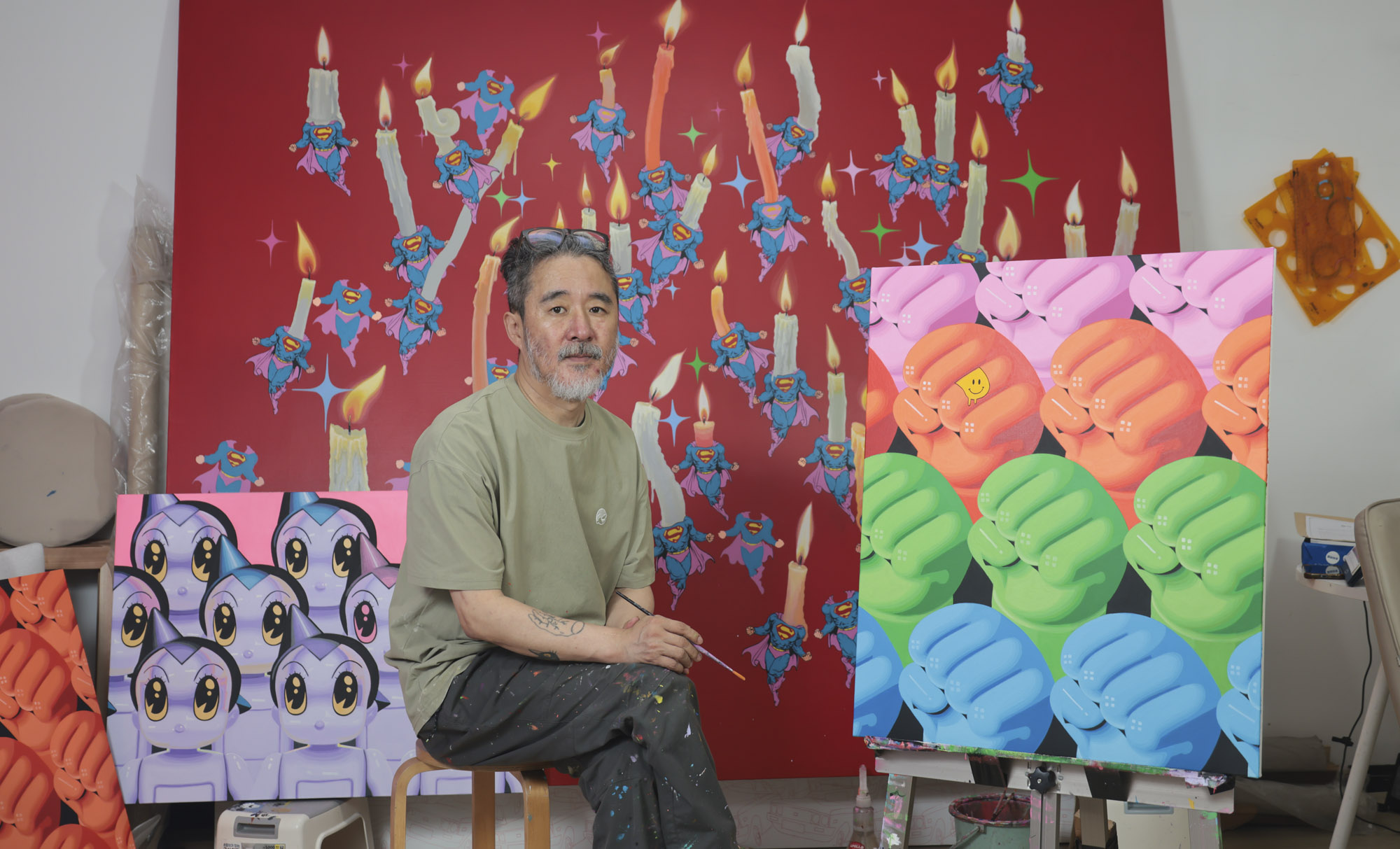 김인;김인작가;화가;아티스트;그림;한국미슬응원프로젝트;화가의방