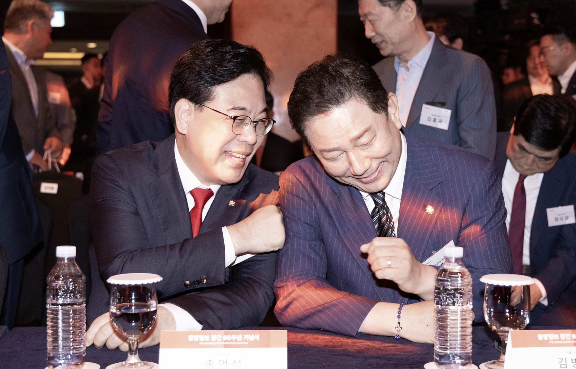 정치;국회;중앙일보창간기념식;송언석;김병기;장동혁;조국;이준석