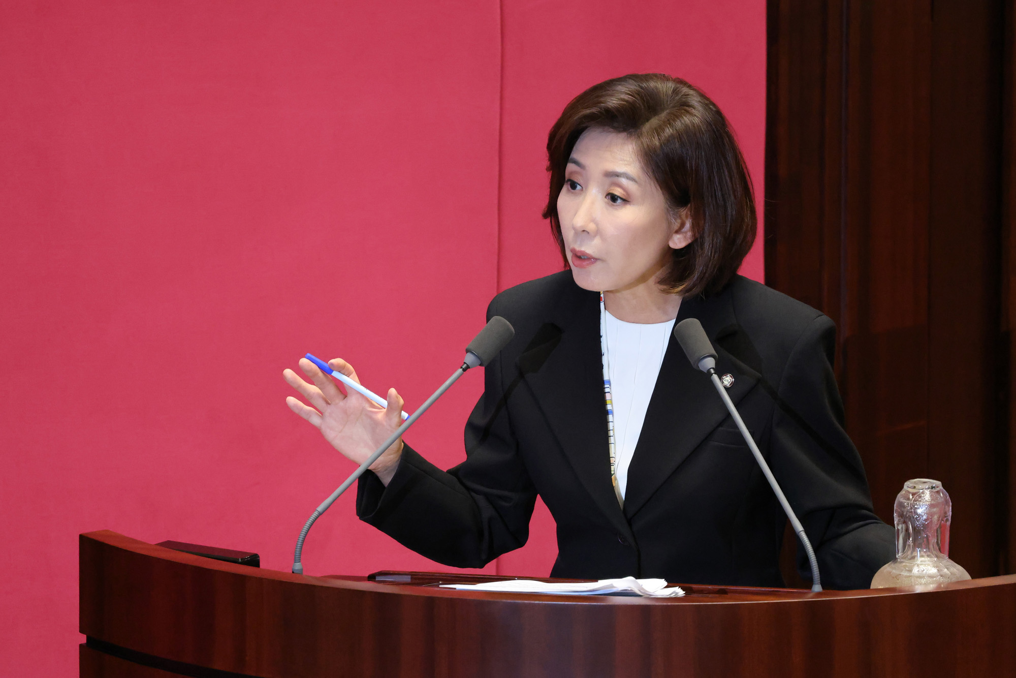 정치;국회;대정부질문;본회의;나경원