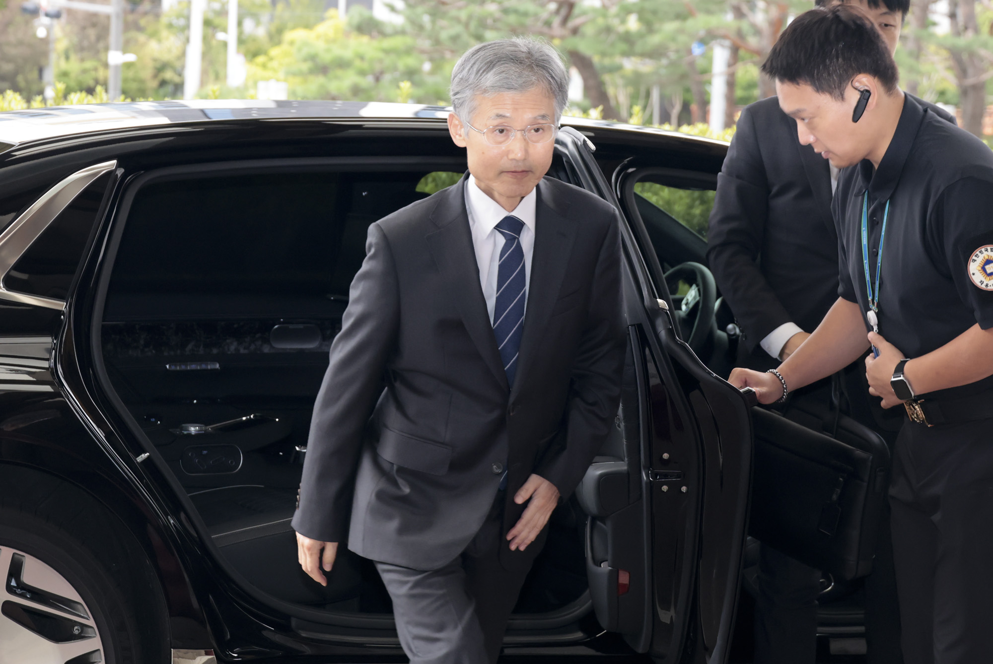 조희대;대법원장;출근길