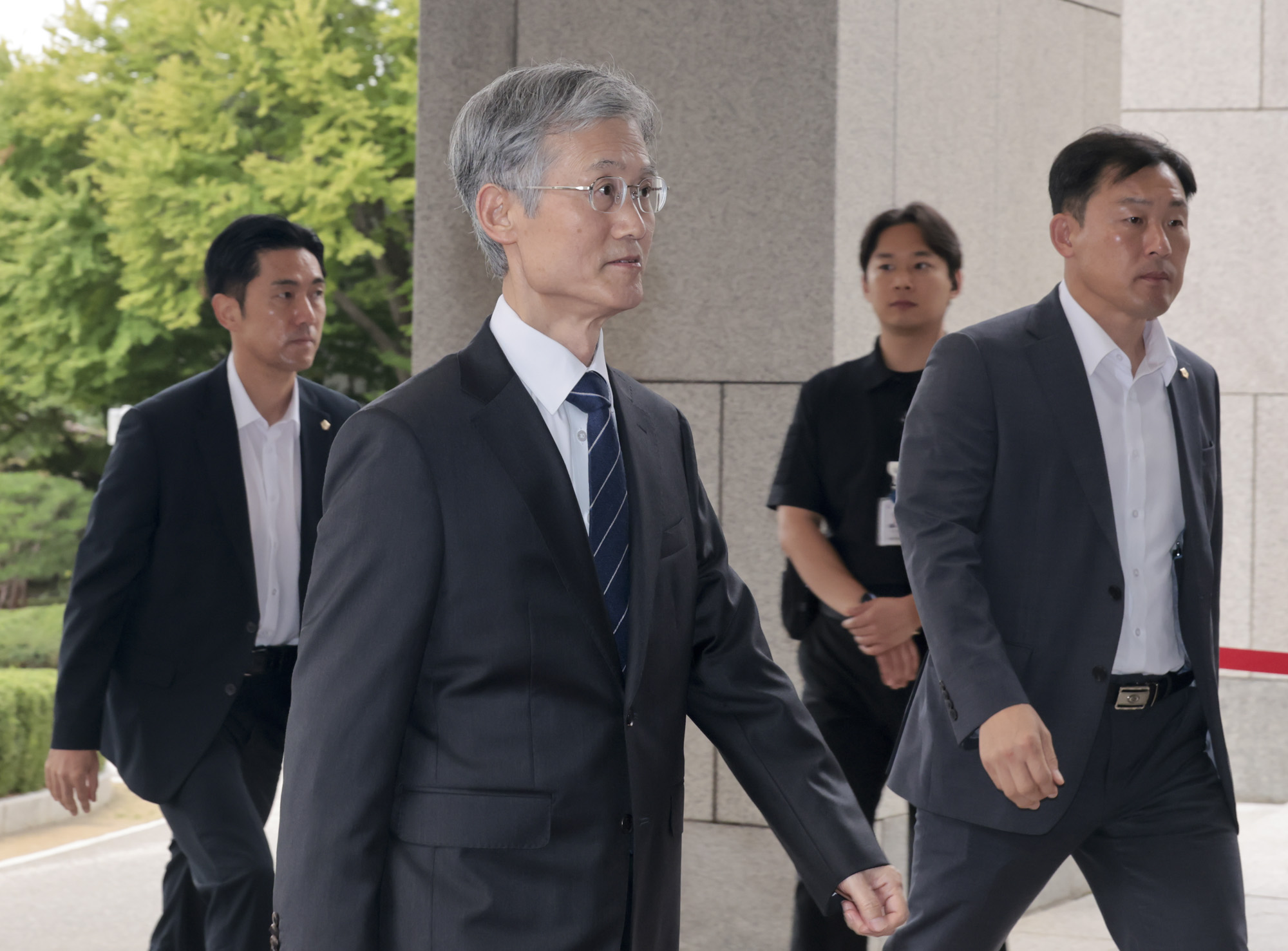 조희대;대법원장;출근길