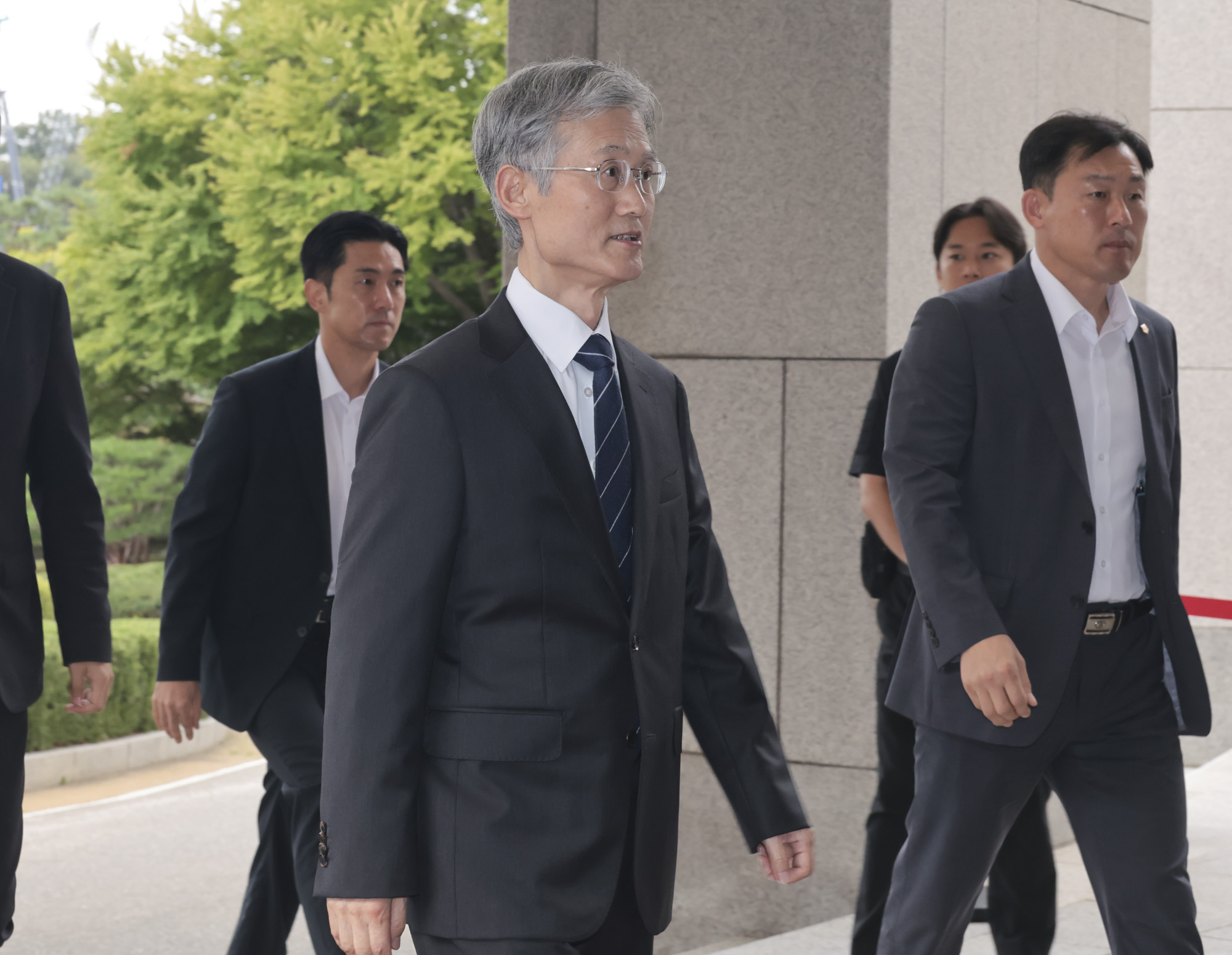 조희대;대법원장;출근길