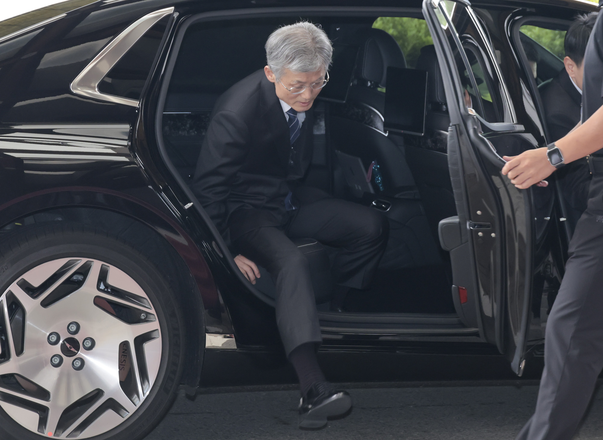 조희대;대법원장;출근길