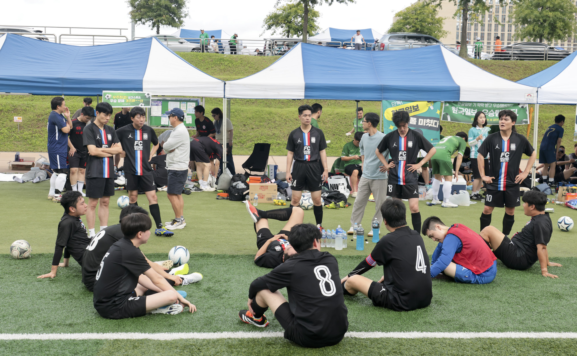 일요신문;축구시합;축구대회;기자협회축구