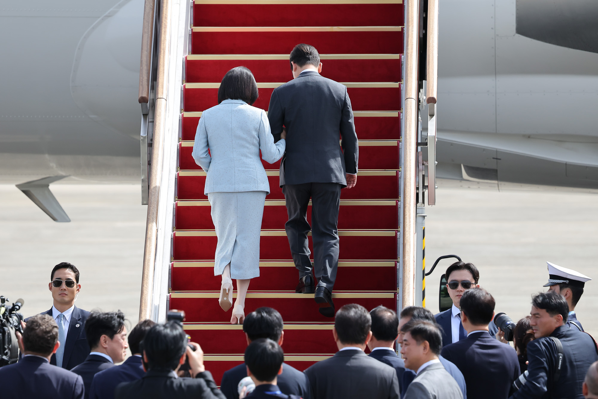 이재명;대통령;유엔총회;출국;이재명;김혜경;성남