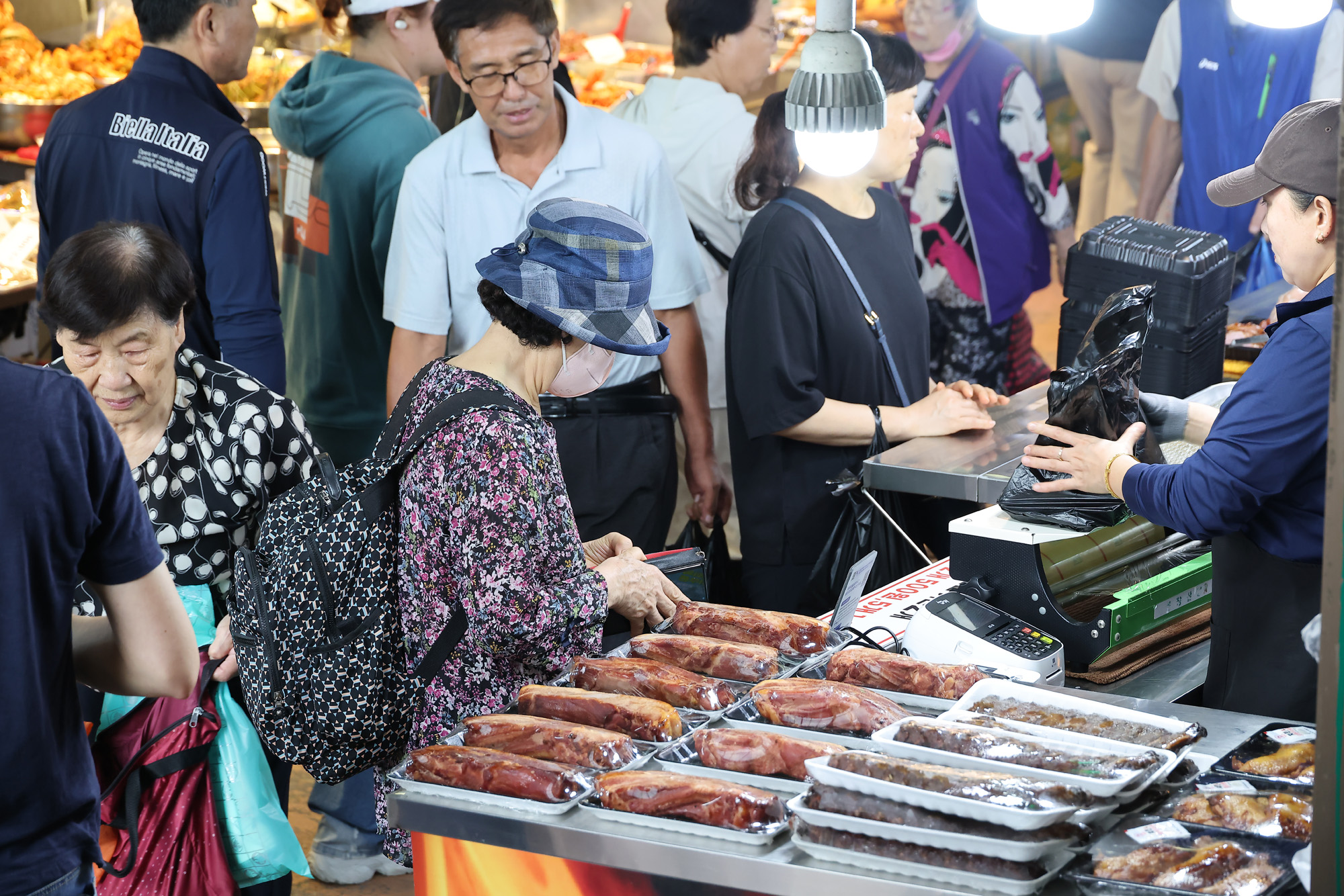 재래시장;떡집;추석;시장;못골;못골시장;장보기;음식 야채;과일;고기