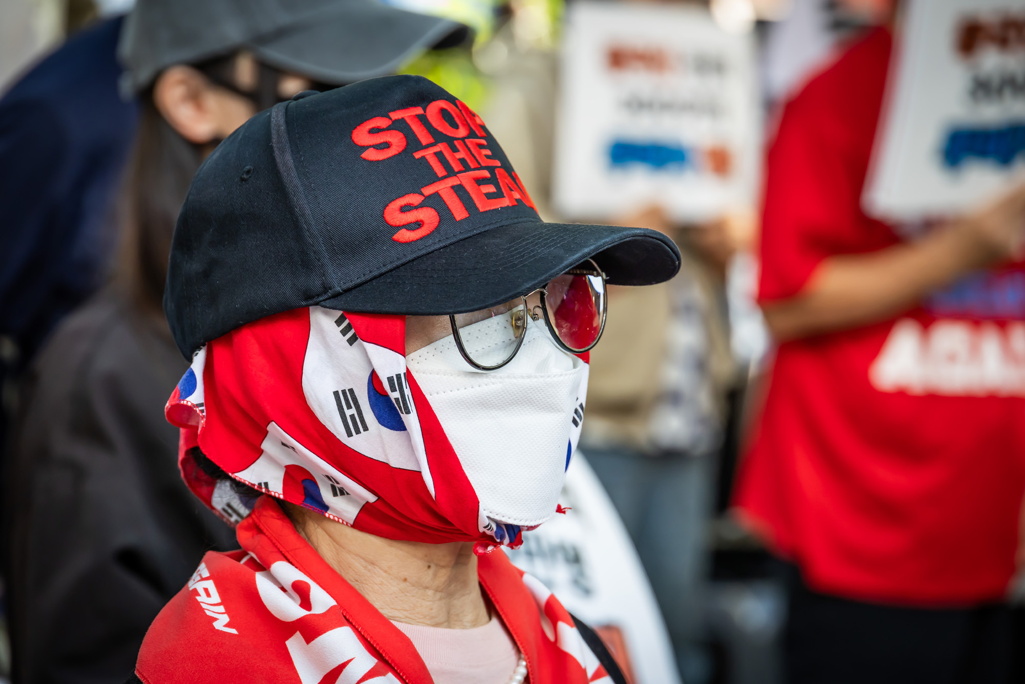 사회;집회;시위;극우단체;민초결사대;반중시위;중국인무비자입국반대집회;반중단체;윤석열지지자;극우집회