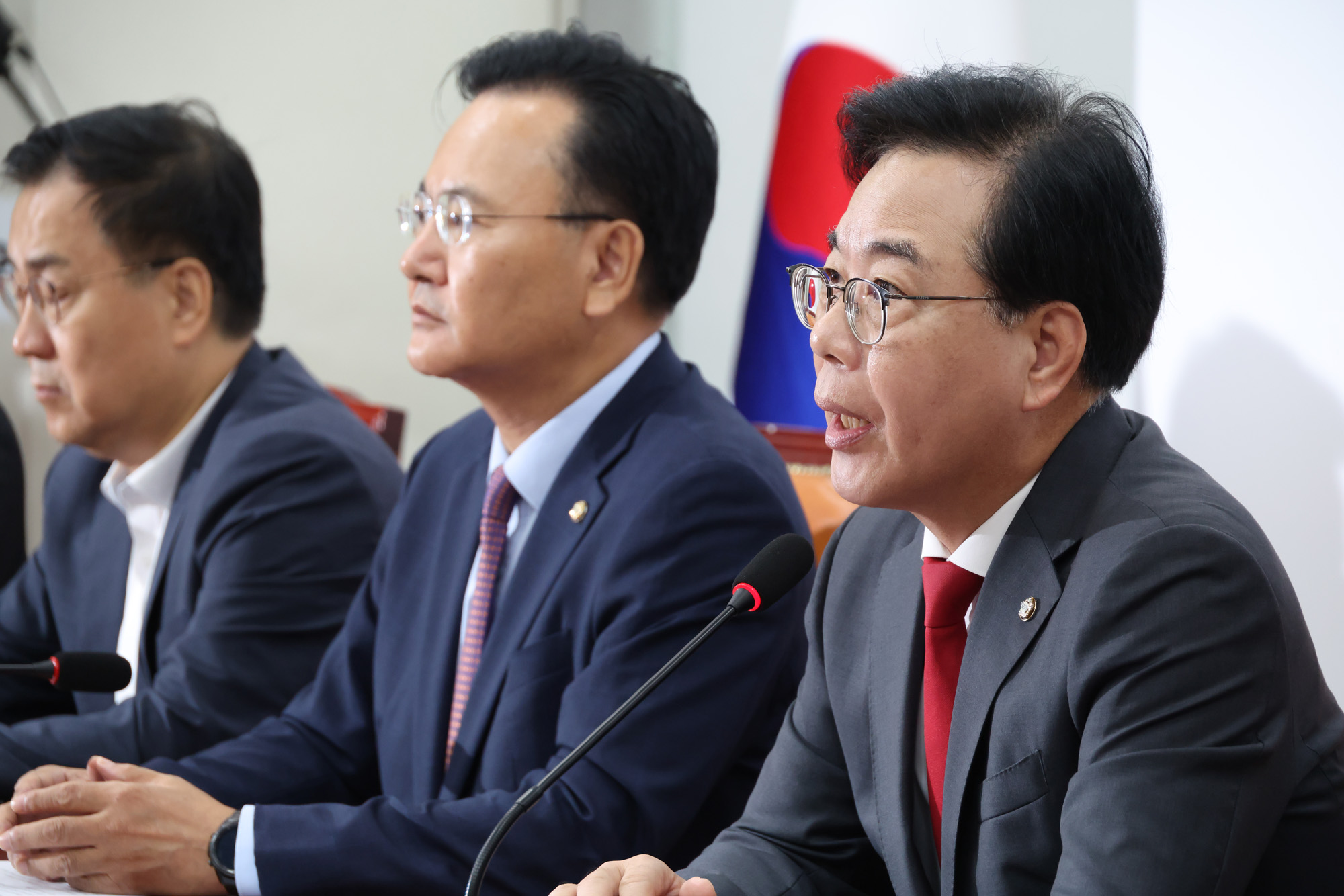 정치;국회;국민의힘 원내대책회의;송언석