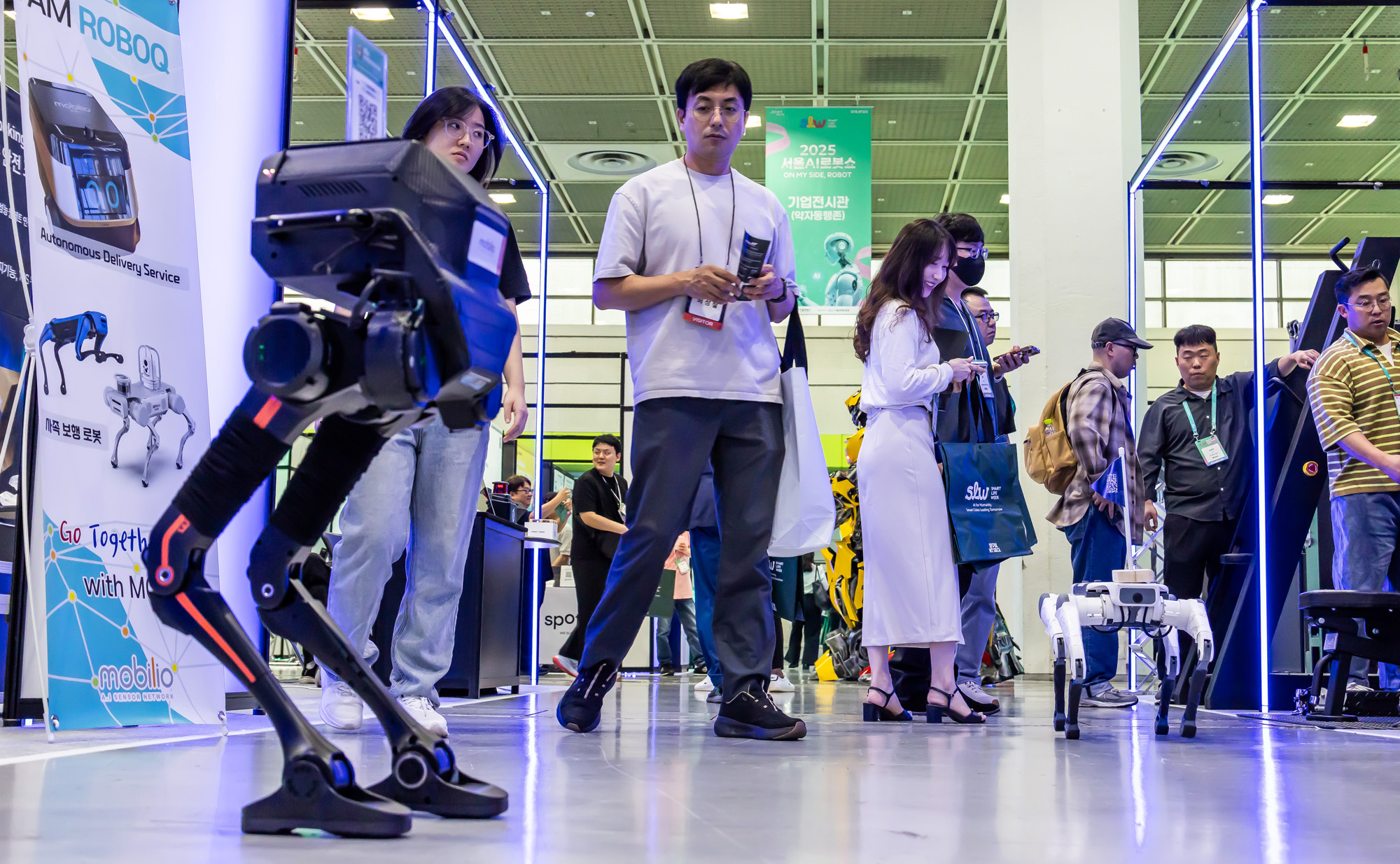 IT;행사;정보통신;로봇;첨단기술;AI;인공지능;AI로봇;서울AI로봇쇼;스마트라이프위크2025;제1회서울AI로봇쇼;코엑스