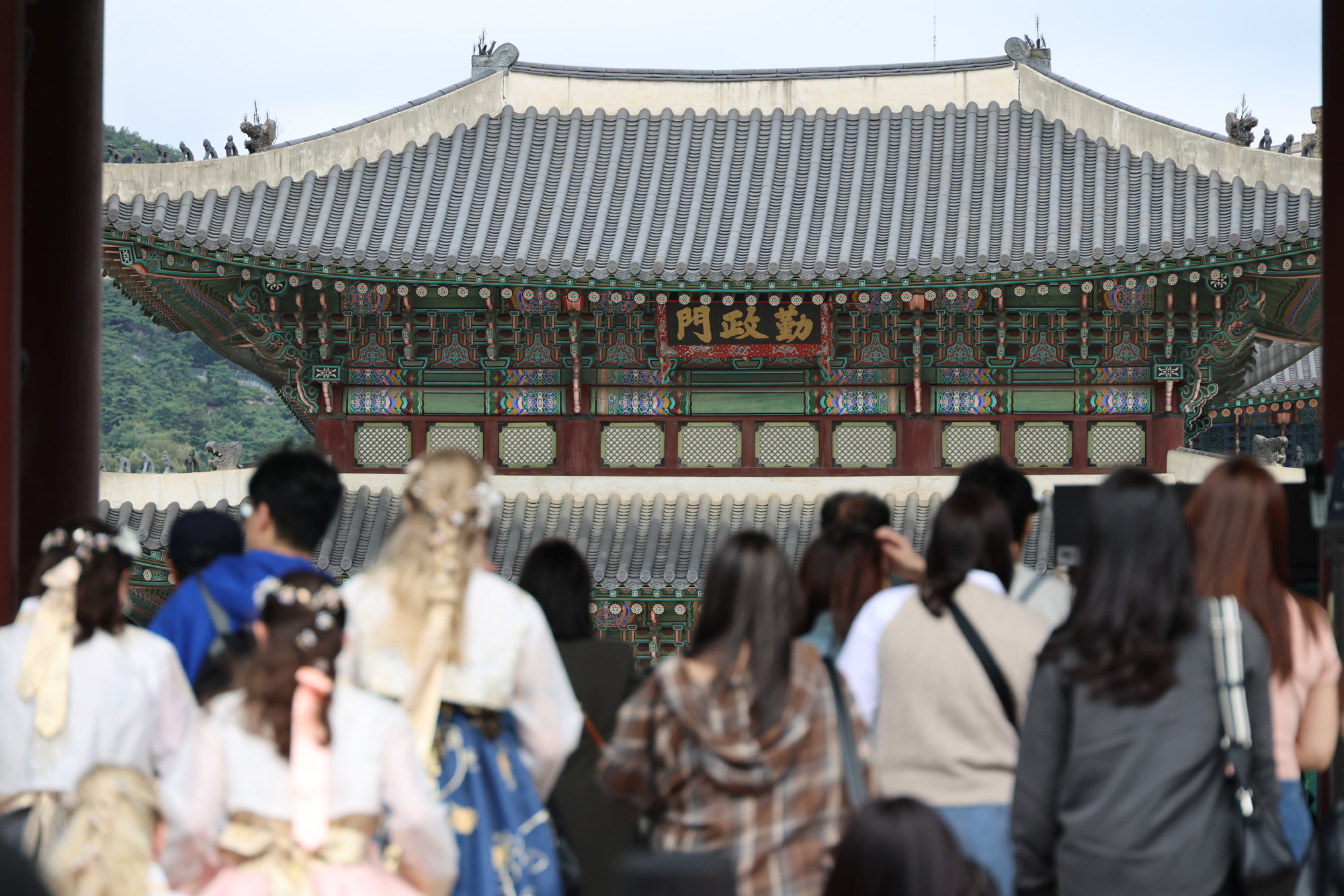 사회;추석연휴;경복궁;경복궁관광객