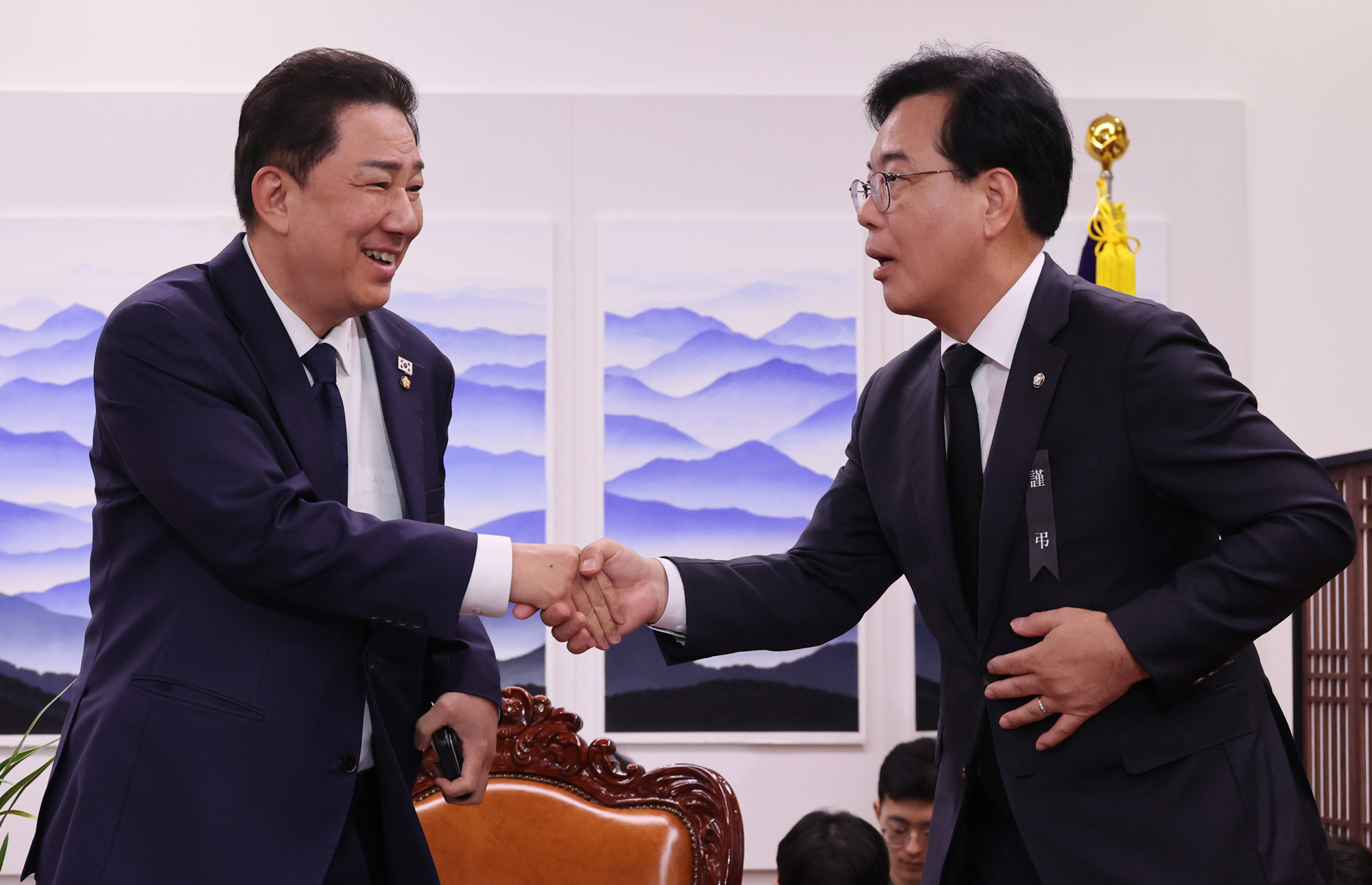 정치;국회;우원식;김병기;송언석;국회의장여야원내대표회동