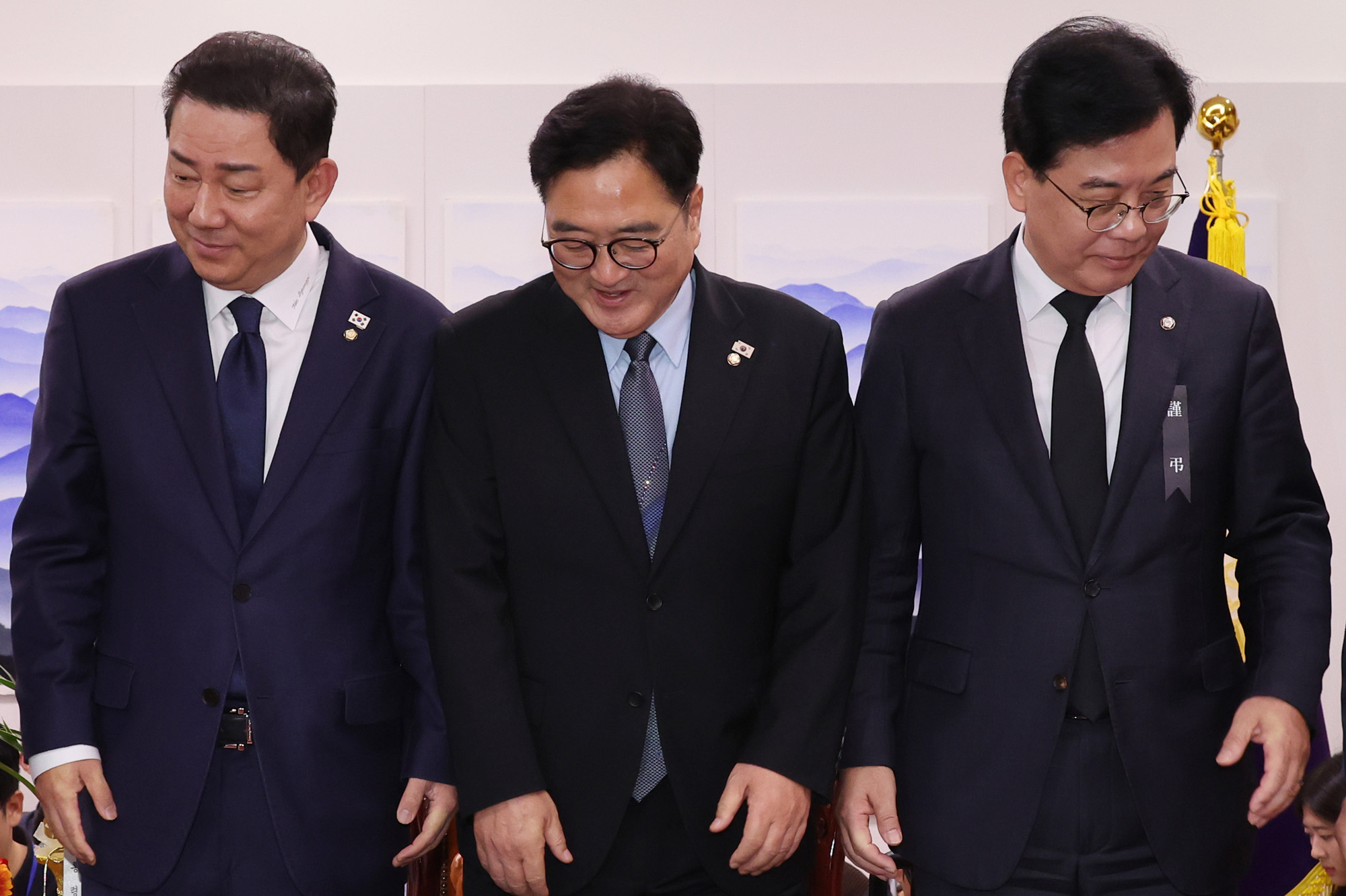 정치;국회;우원식;김병기;송언석;국회의장여야원내대표회동