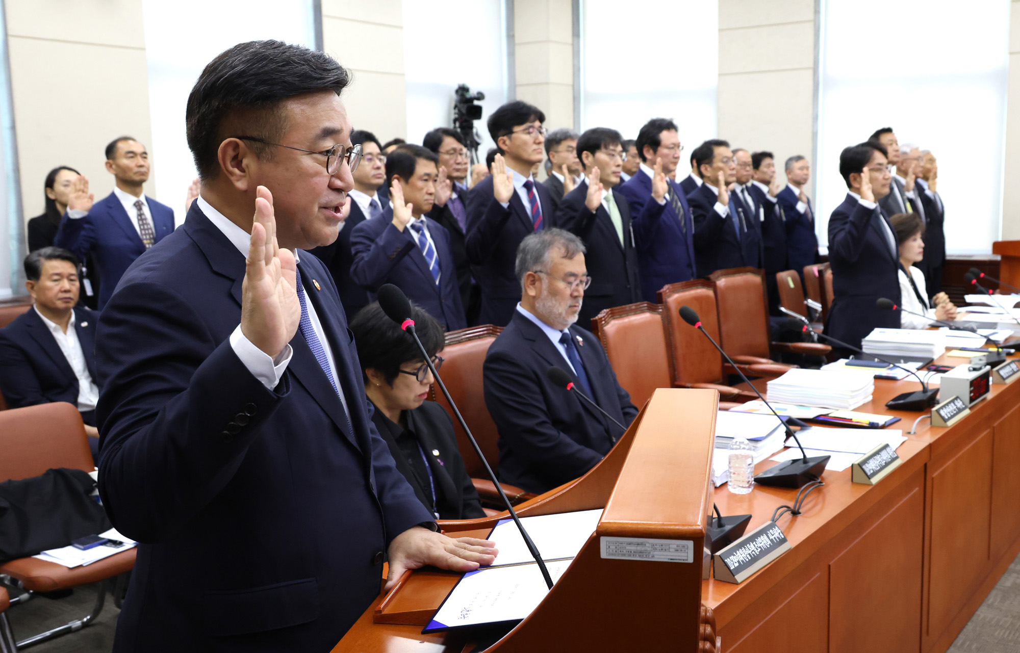 정치;국회;국정감사;국감;윤호중 행정안전부장관