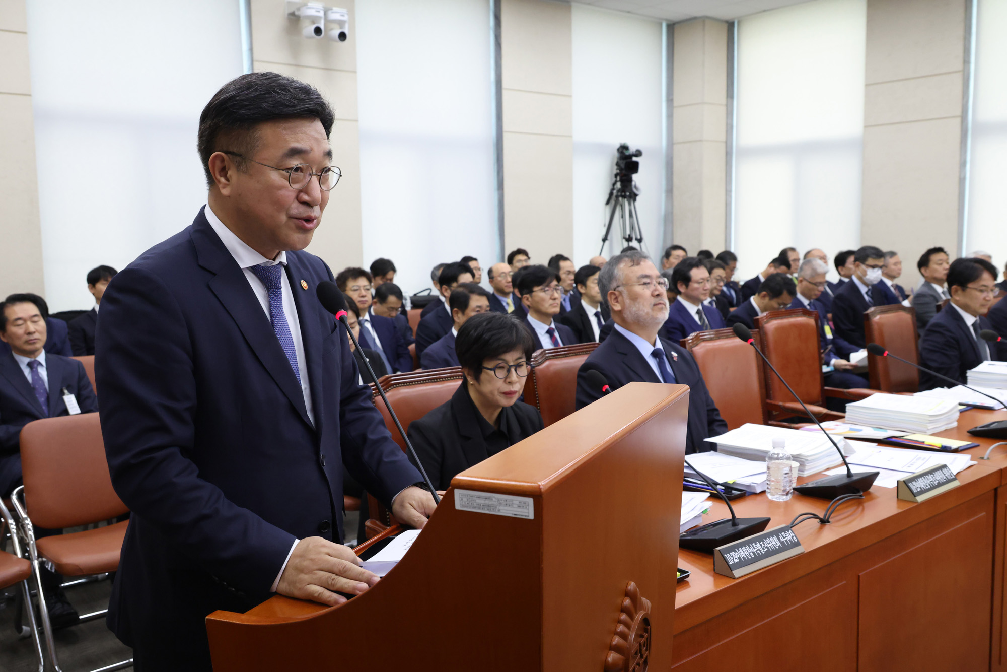 정치;국회;국정감사;국감;윤호중 행정안전부장관
