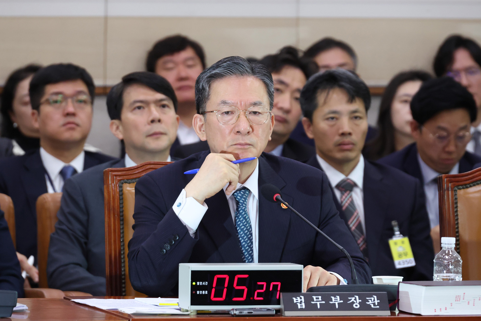 정치;국회;국정감사;국감;법제사법위원회;법무부;정성호 법무부장관