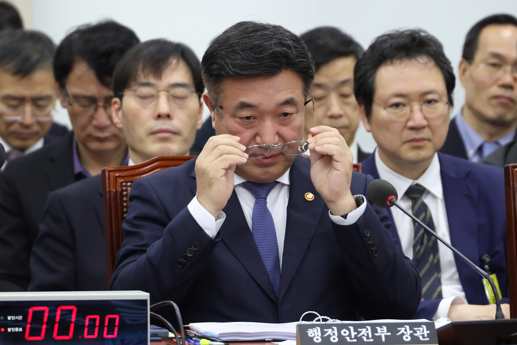 정치;국회;국정감사;행정안전위원회;행정안전부;윤호중