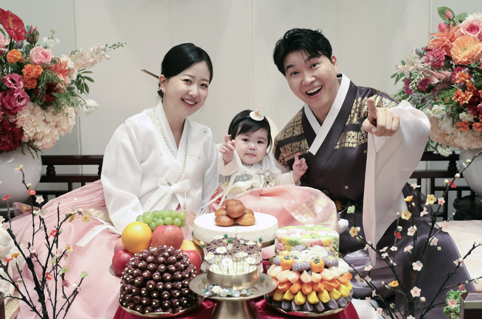 박수홍;김다예;돌잔치