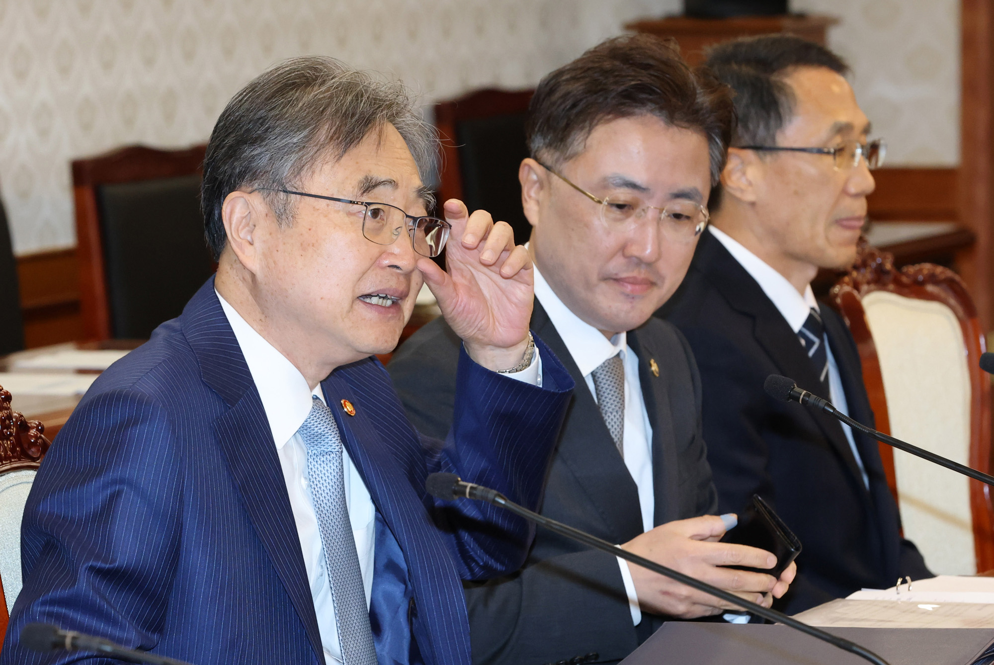 김민;석 총리 주재;치안;안전;관계장관회의;캄보디아;납치;보이스피싱;감금