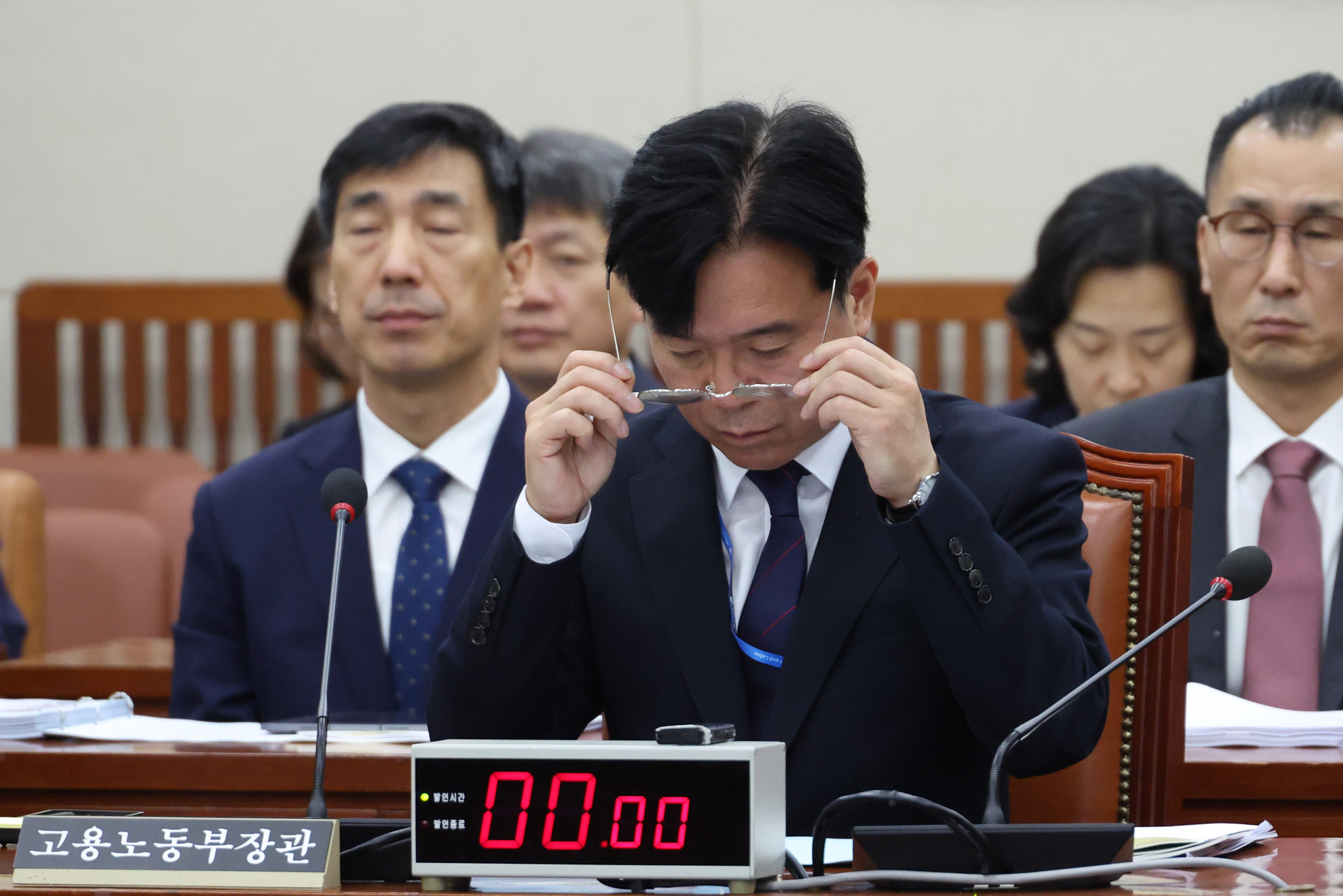 정치;국회;국정감사;국감;김영훈 고용노동부장관