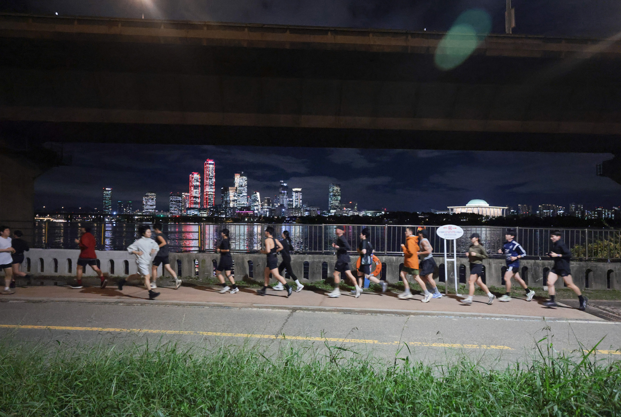 사회;체육;운동;달리기;러닝;한강