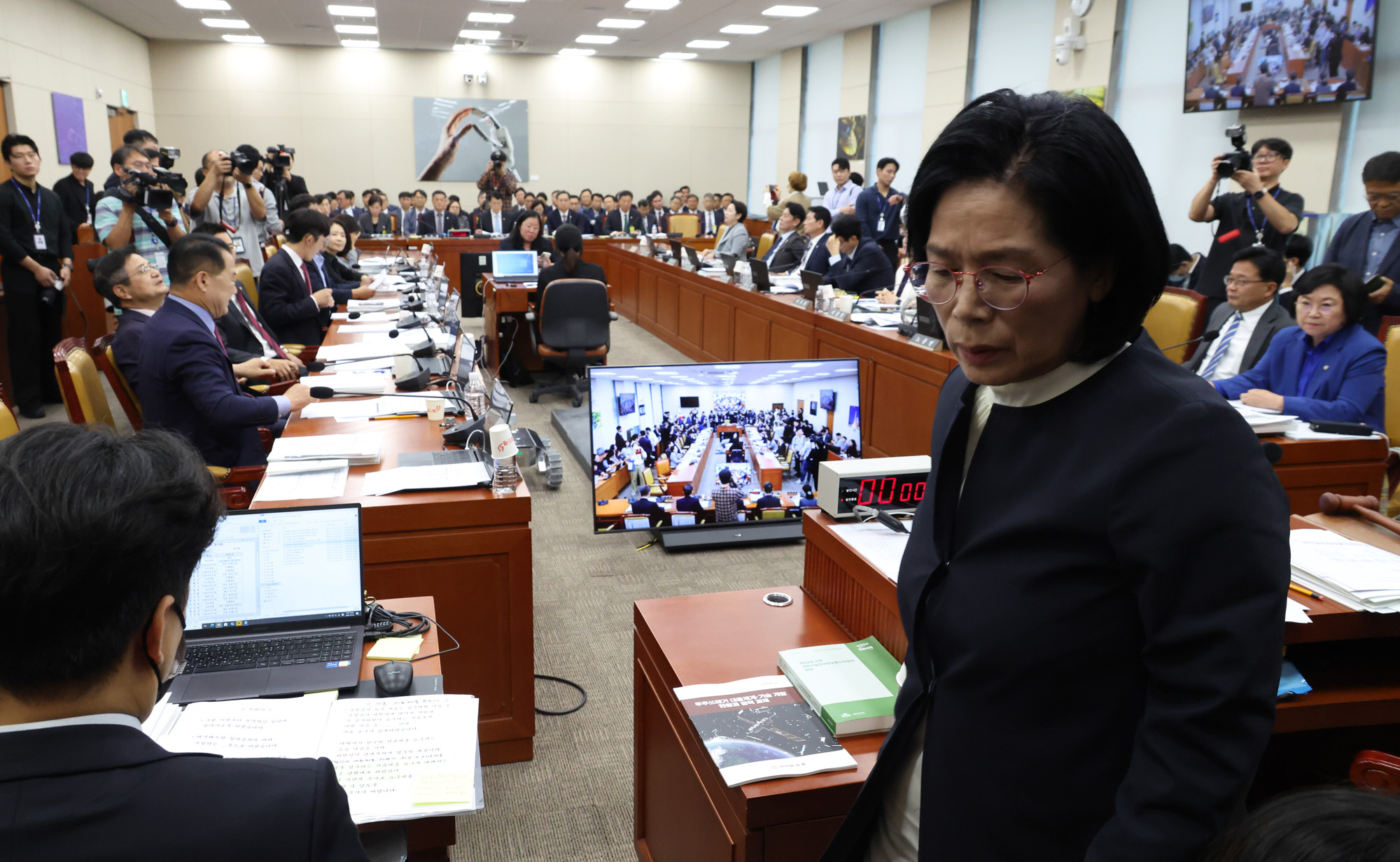 정치;국회;국정감사;국감;과학기술정보방송통신위원회;감사중지;최민희