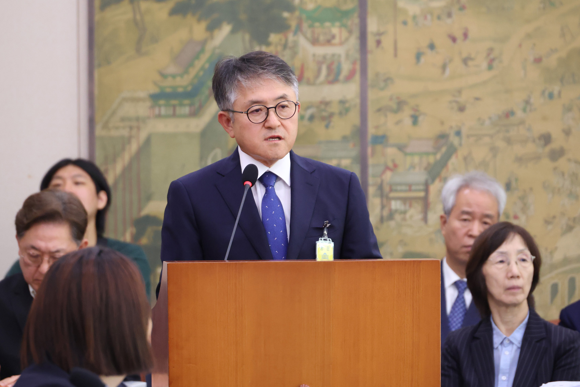 정치;국회;국정감사;국감;이재필 김건희종묘차담회