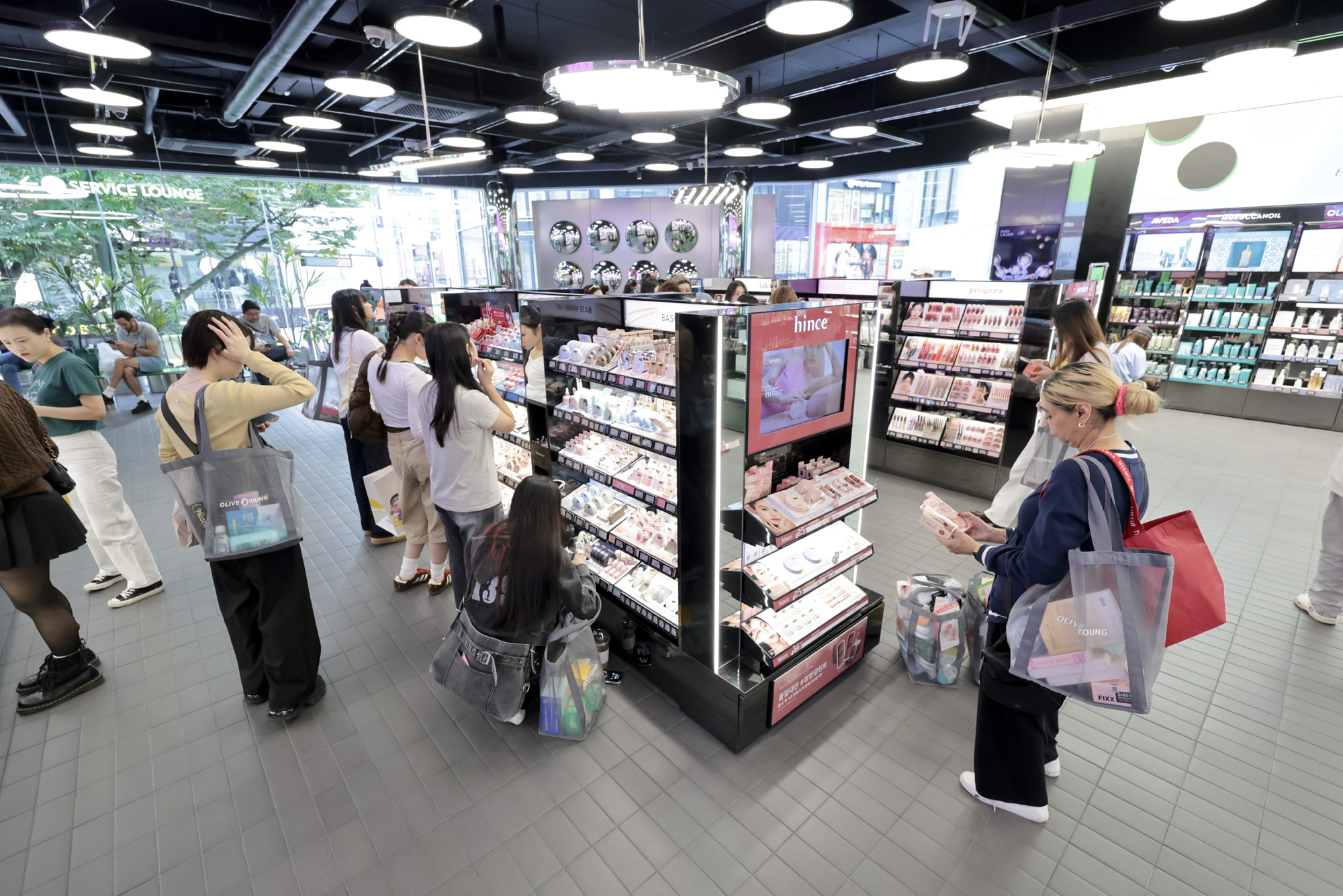 중국인;외국인;명동;관광;서울관광