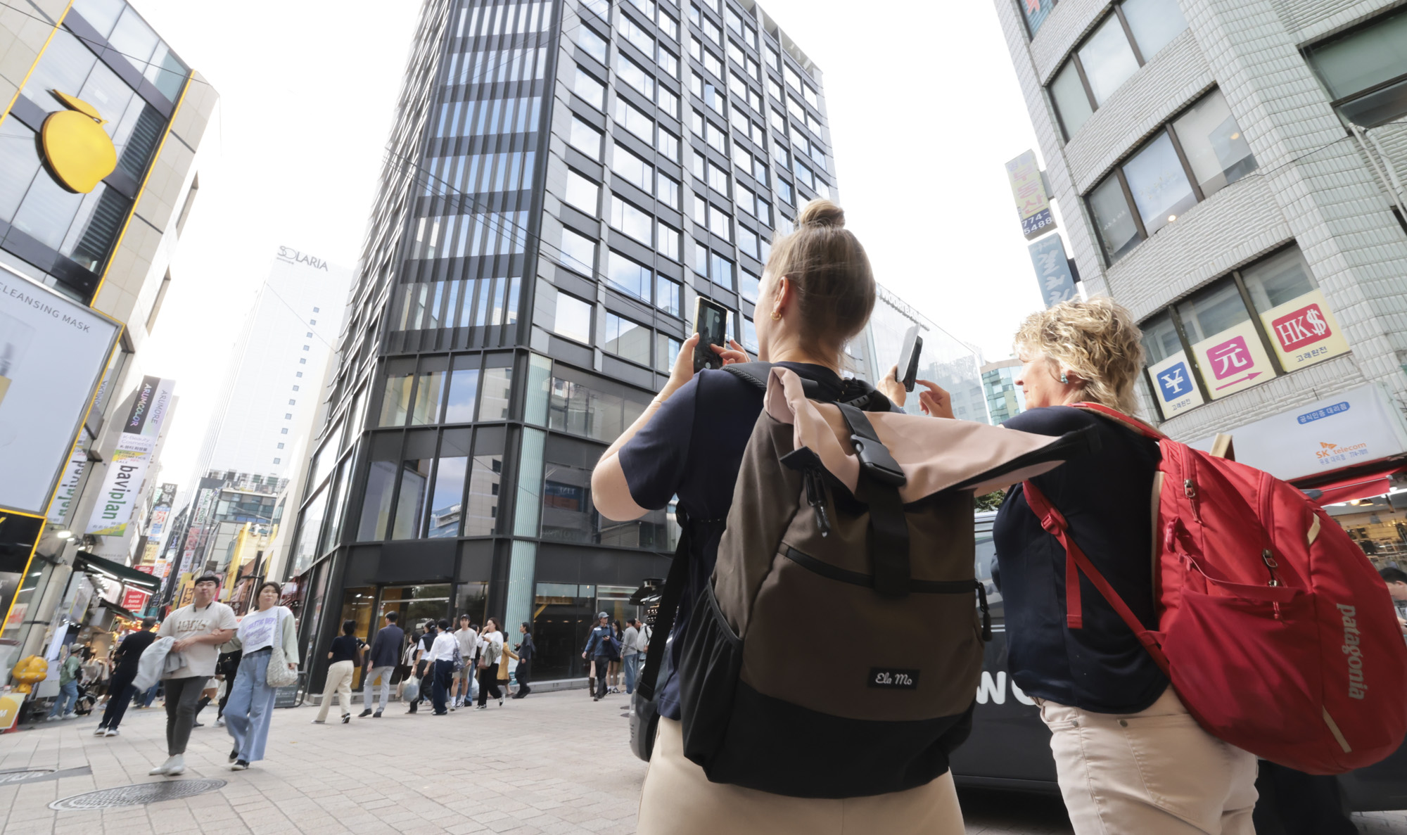 중국인;외국인;명동;관광;서울관광