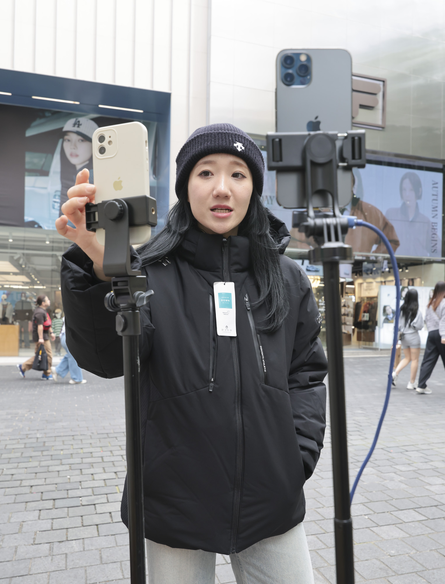 중국인;외국인;명동;관광;서울관광