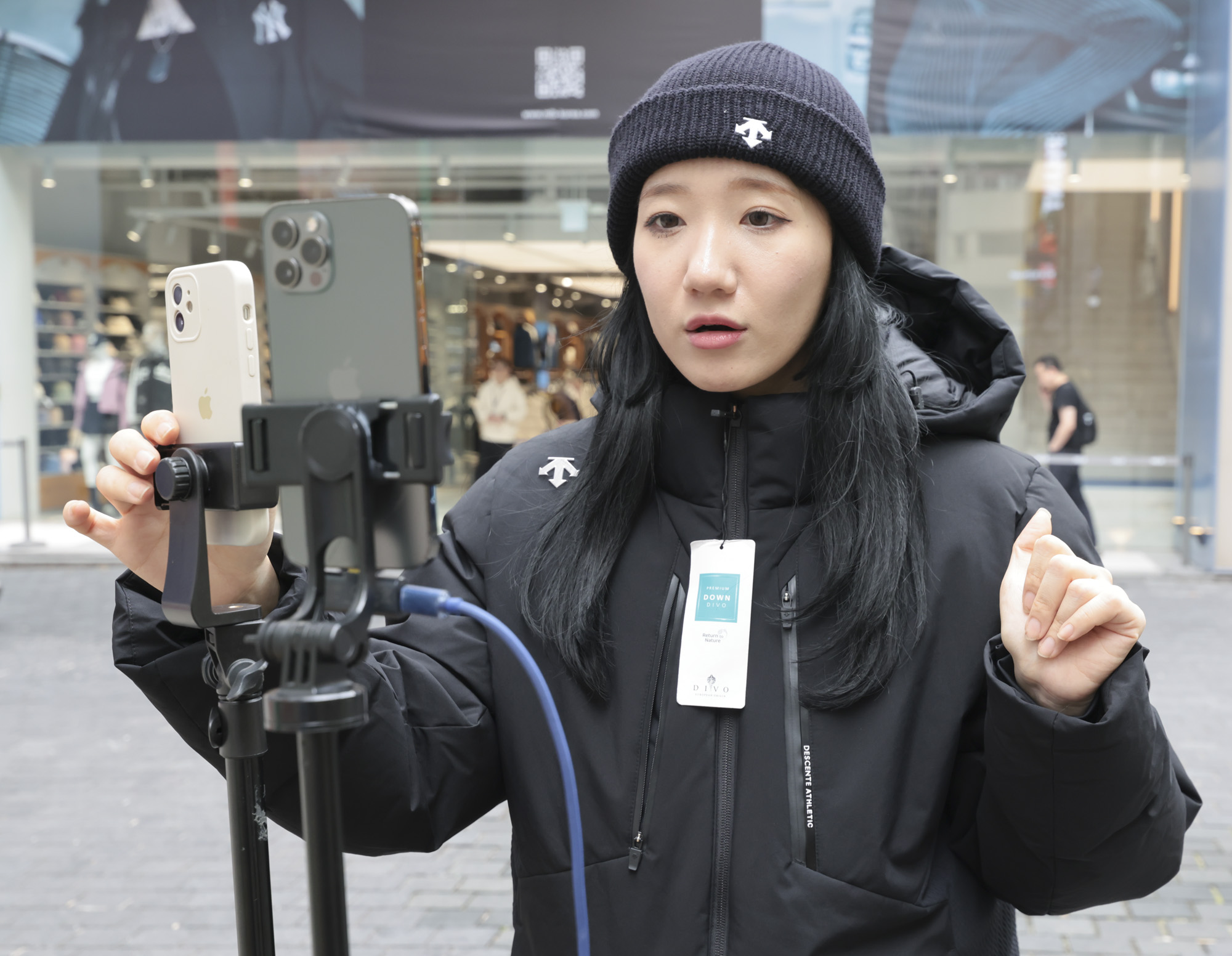 중국인;외국인;명동;관광;서울관광