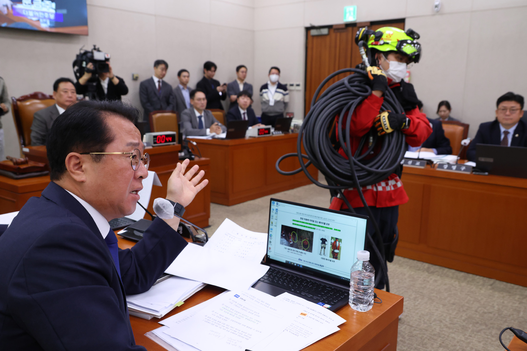 정치;국회;국정감사;국감;산림청;농림축산식품해양수산위원회;소방장비;문금주