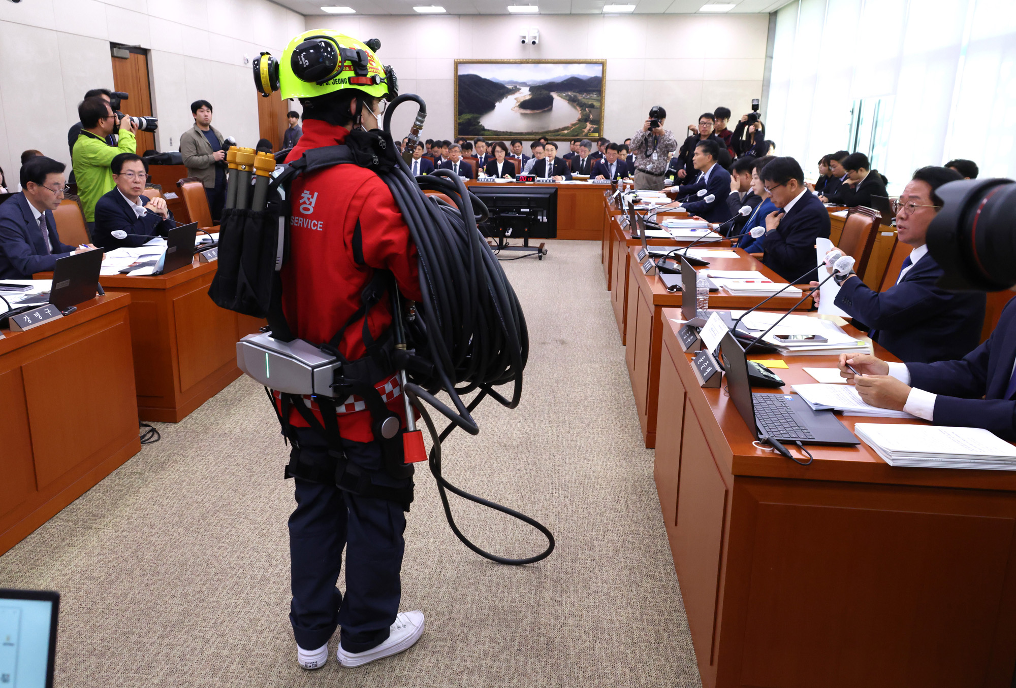 정치;국회;국정감사;국감;산림청;농림축산식품해양수산위원회;소방장비;문금주