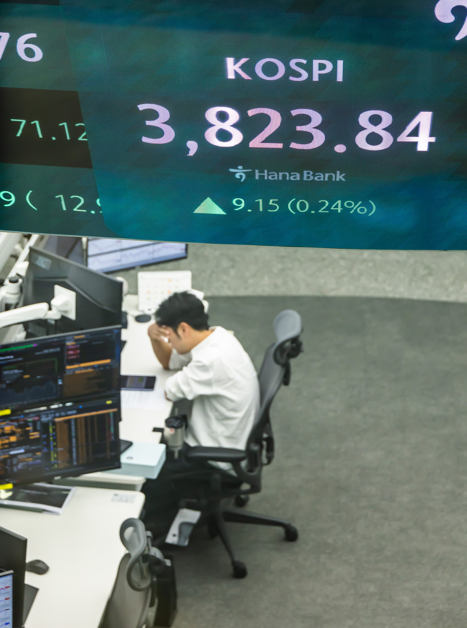경제;금융;주식;주가;코스피;코스피종가;코스피최고치;코스피신고가;하나은행딜링룸;국장;코스피3800선돌파