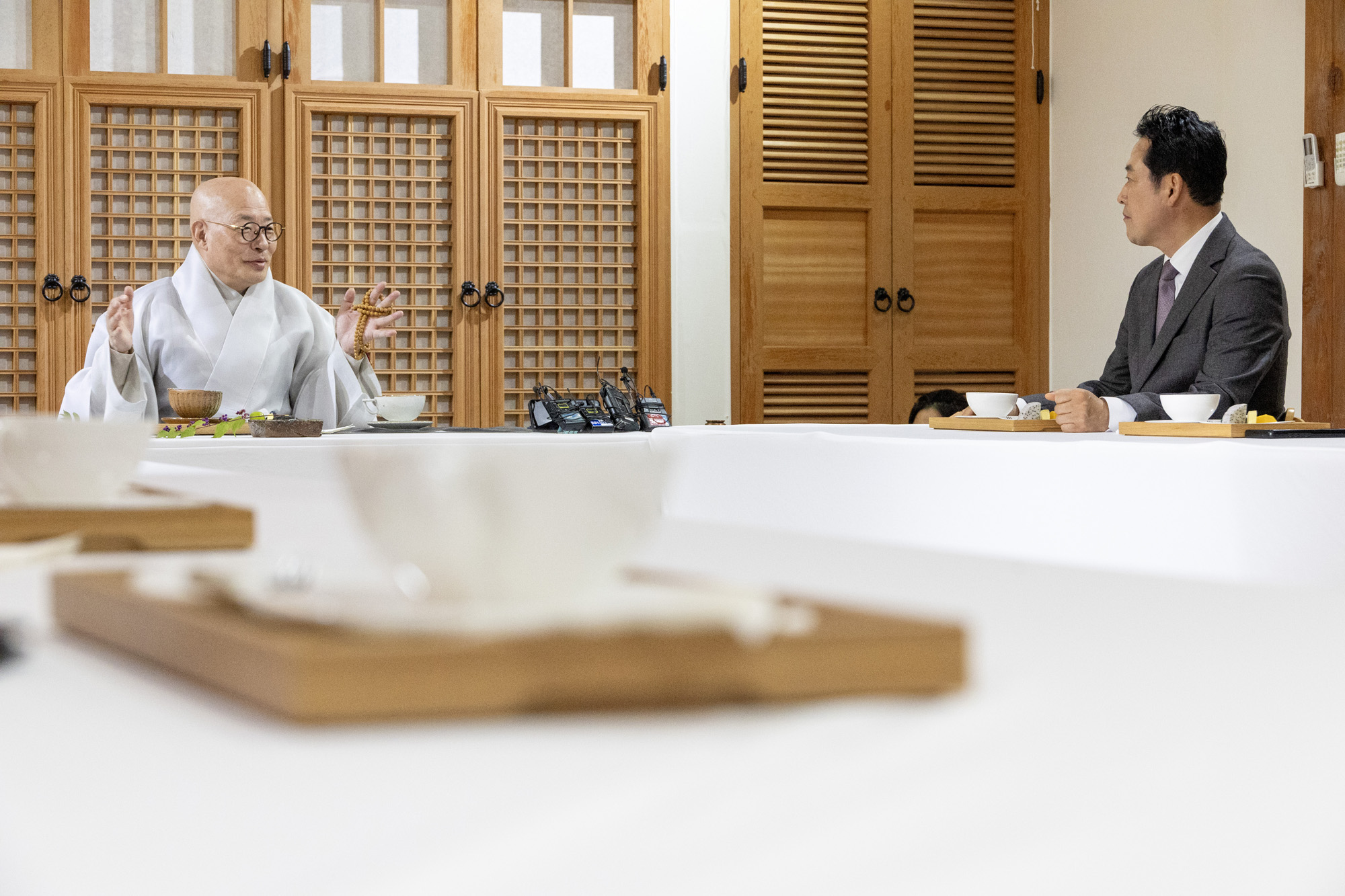 정치;국회;장동혁;봉은사진우스님예방;장동혁합장